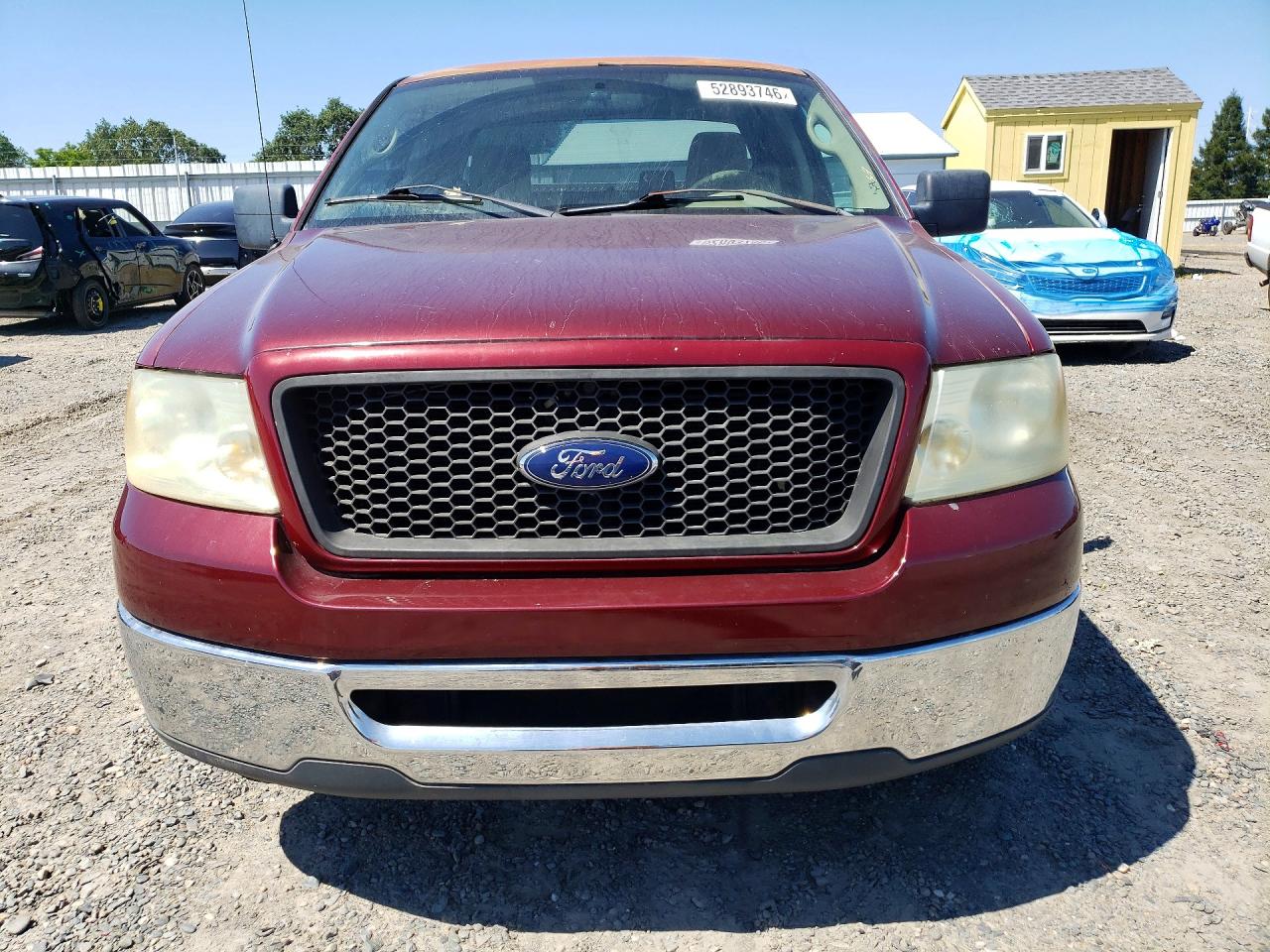 2006 Ford F150 Maroon vin: 1FTPX12586KB94119