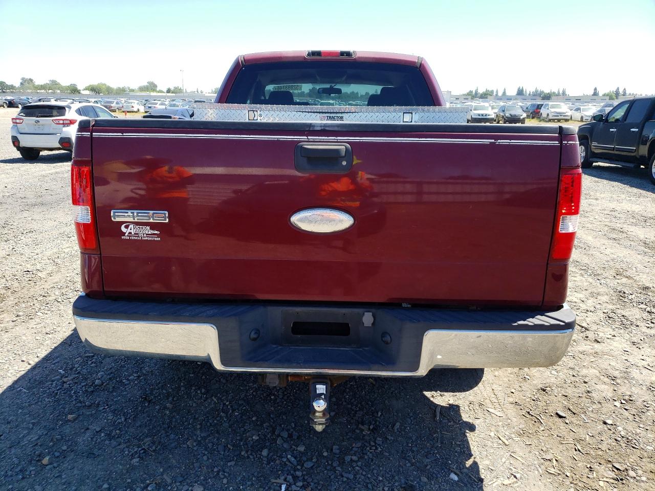 2006 Ford F150 Maroon vin: 1FTPX12586KB94119