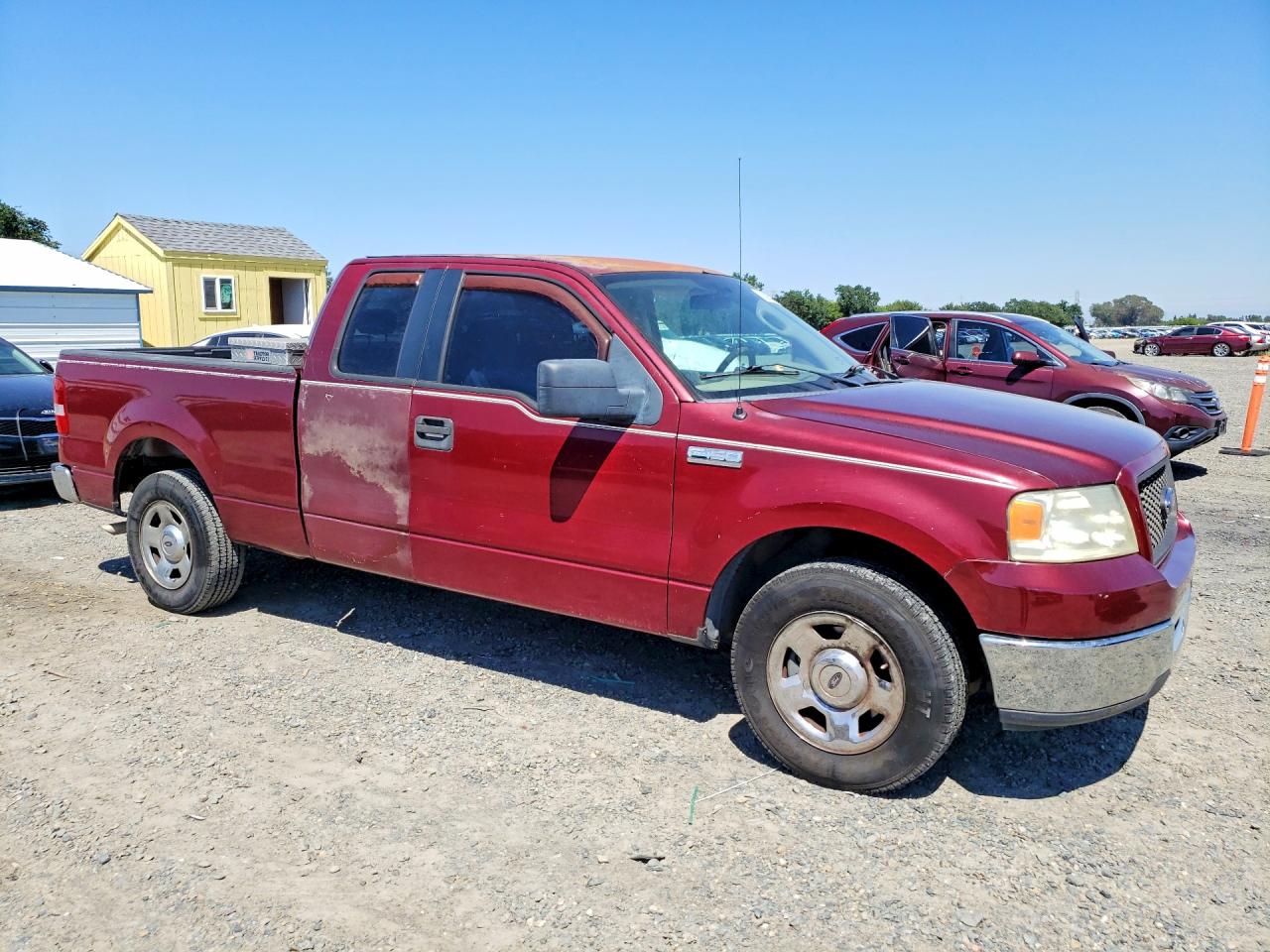 2006 Ford F150 Maroon vin: 1FTPX12586KB94119