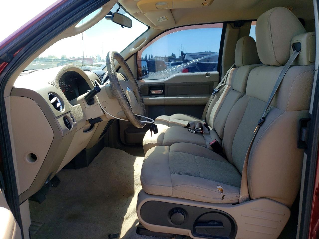 2006 Ford F150 Maroon vin: 1FTPX12586KB94119