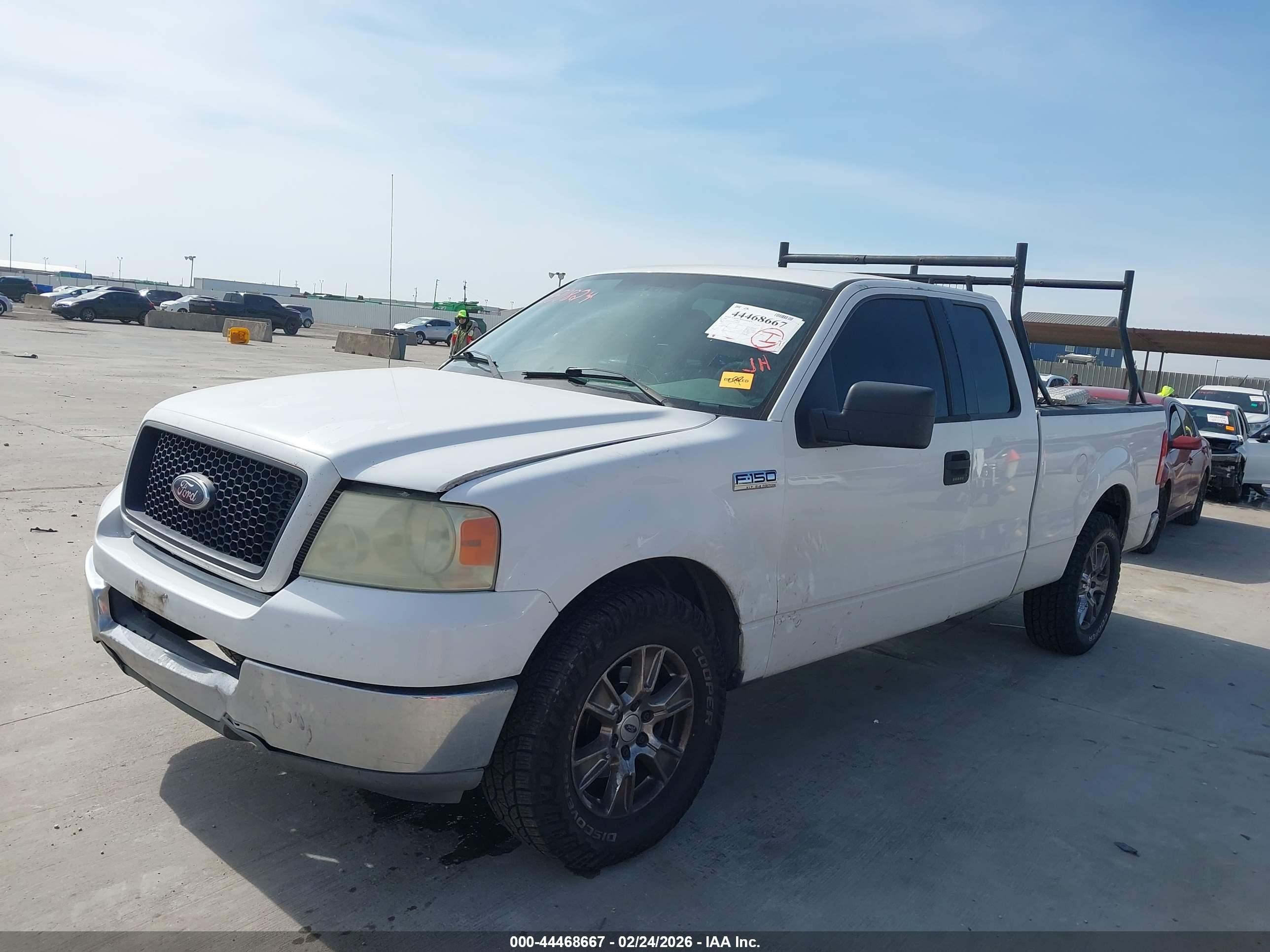 2004 Ford F-150 Lariat/xl/xlt White vin: 1FTPX12594NA93196