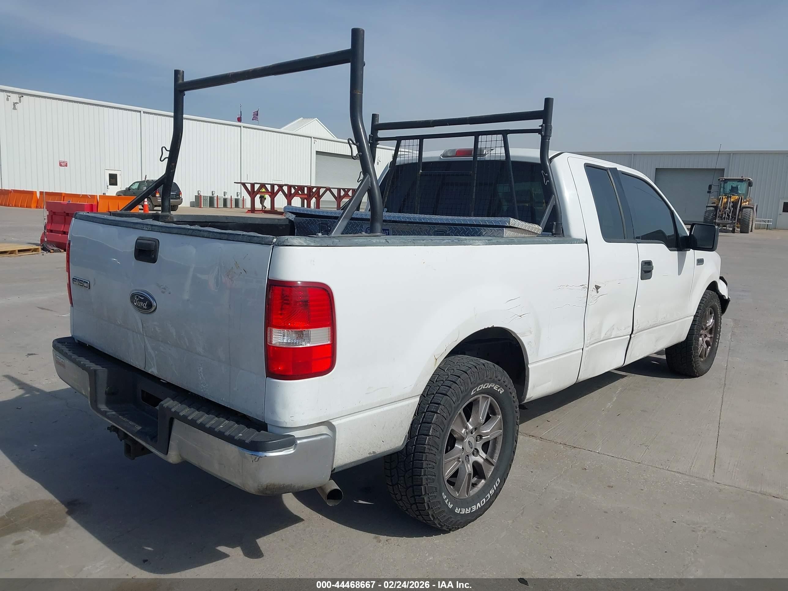 2004 Ford F-150 Lariat/xl/xlt White vin: 1FTPX12594NA93196
