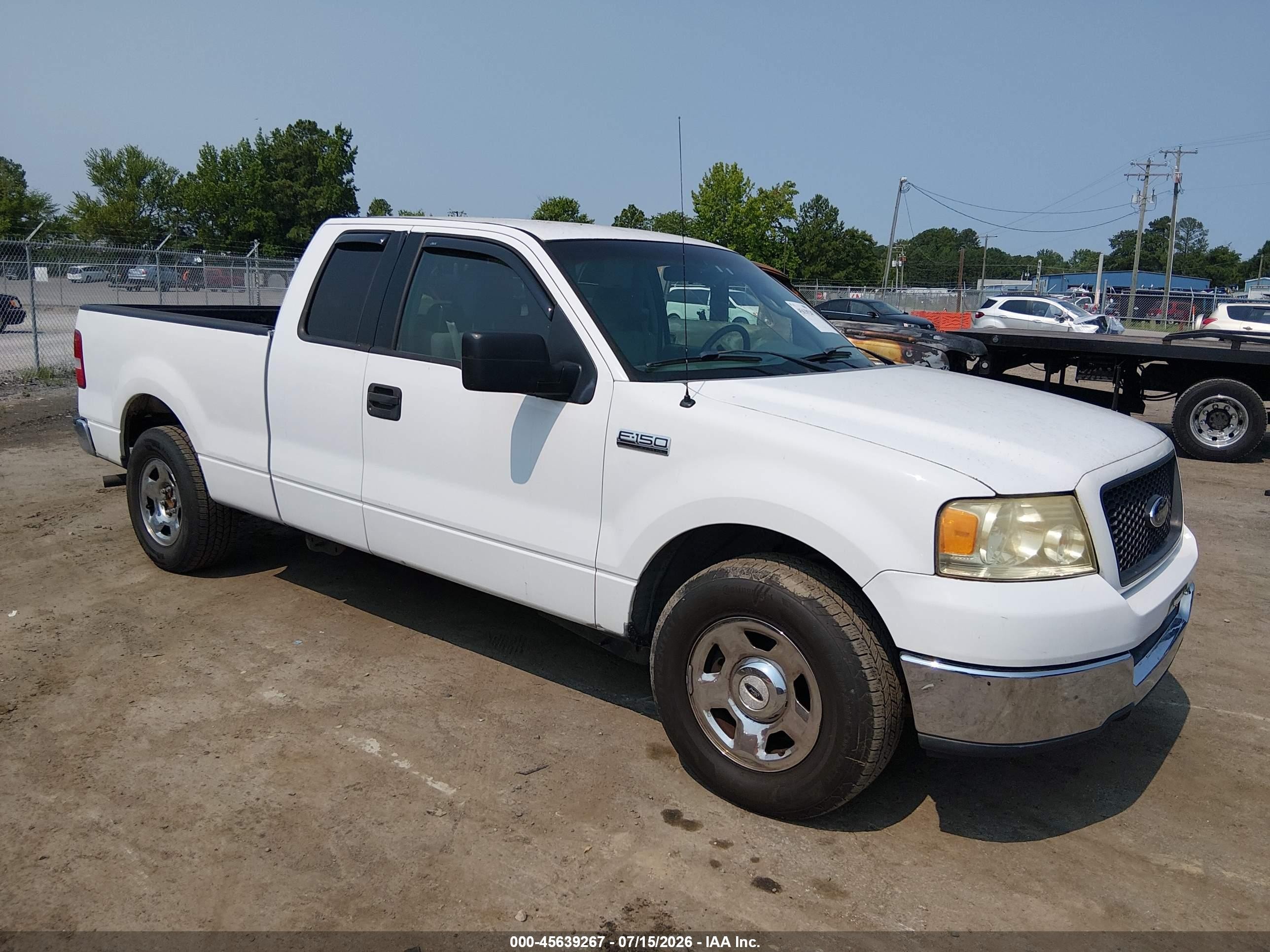 2004 Ford F-150 Lariat/xl/xlt White vin: 1FTPX12594NB24530