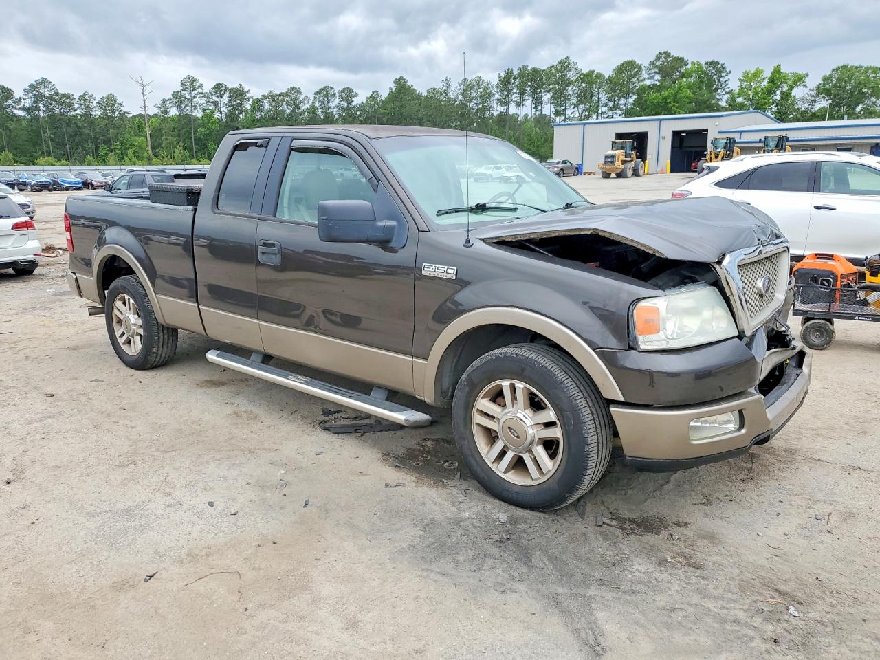 2005 Ford F150 Charcoal vin: 1FTPX12595NA22100