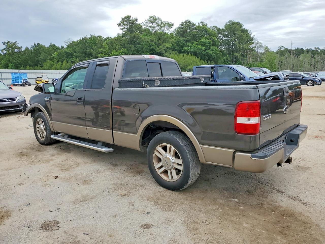 2005 Ford F150 Charcoal vin: 1FTPX12595NA22100