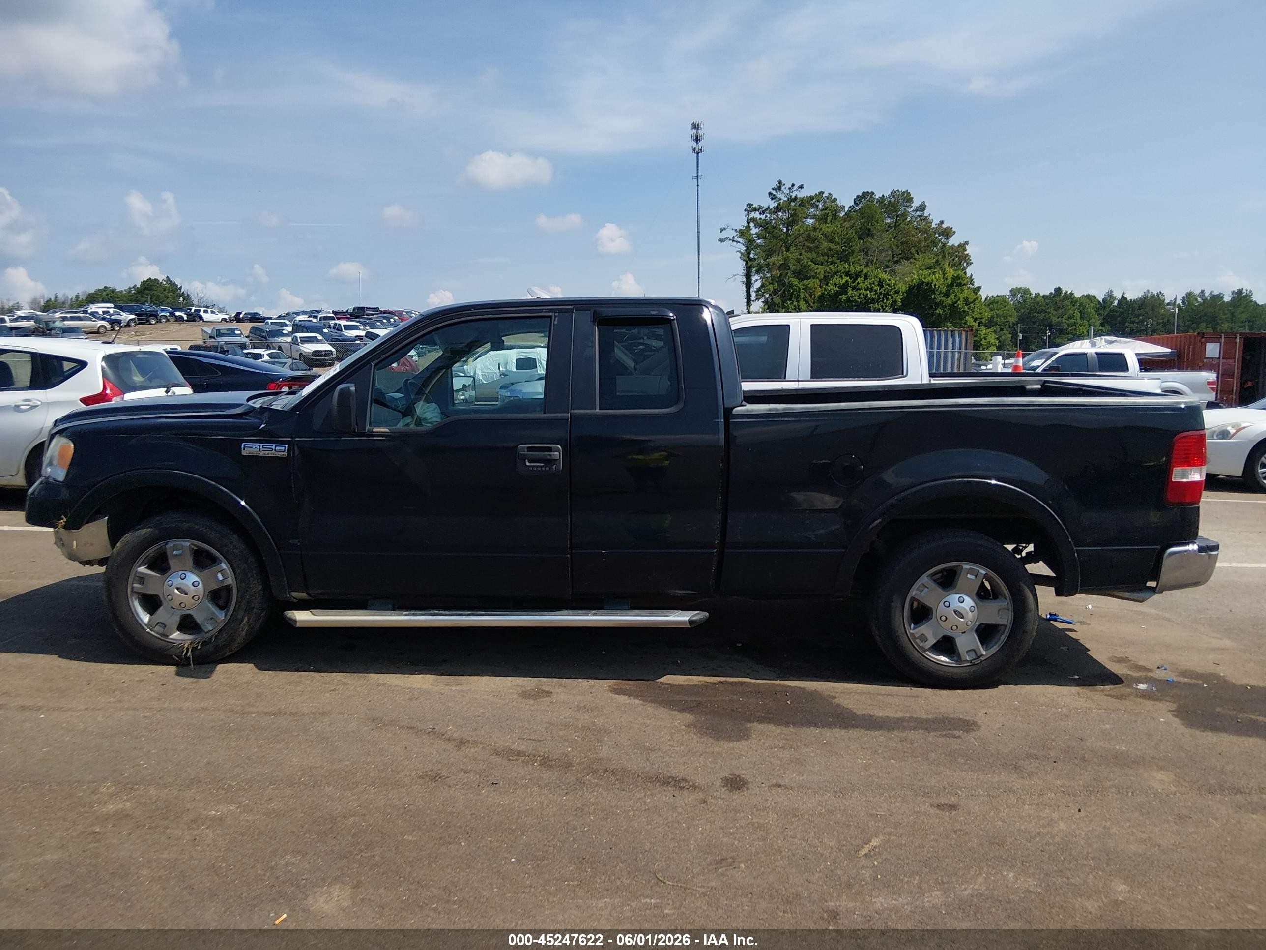 2005 Ford F-150 Lariat/xl/xlt Black vin: 1FTPX12595NA61138