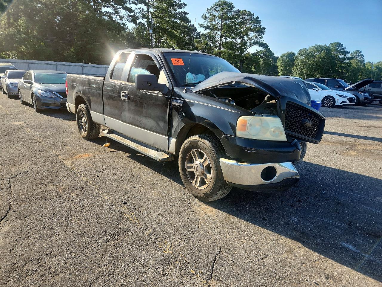 2006 Ford F150 Black vin: 1FTPX12596NA61691
