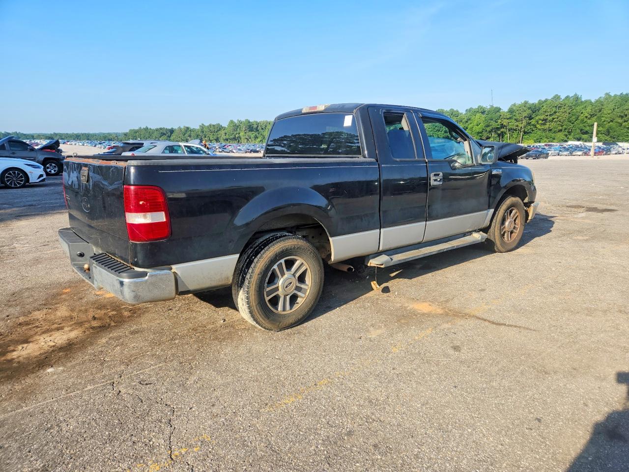 2006 Ford F150 Black vin: 1FTPX12596NA61691