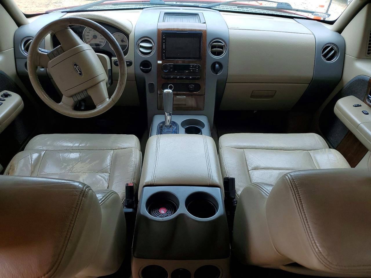 2004 Ford F150 Red vin: 1FTPX125X4KD96263