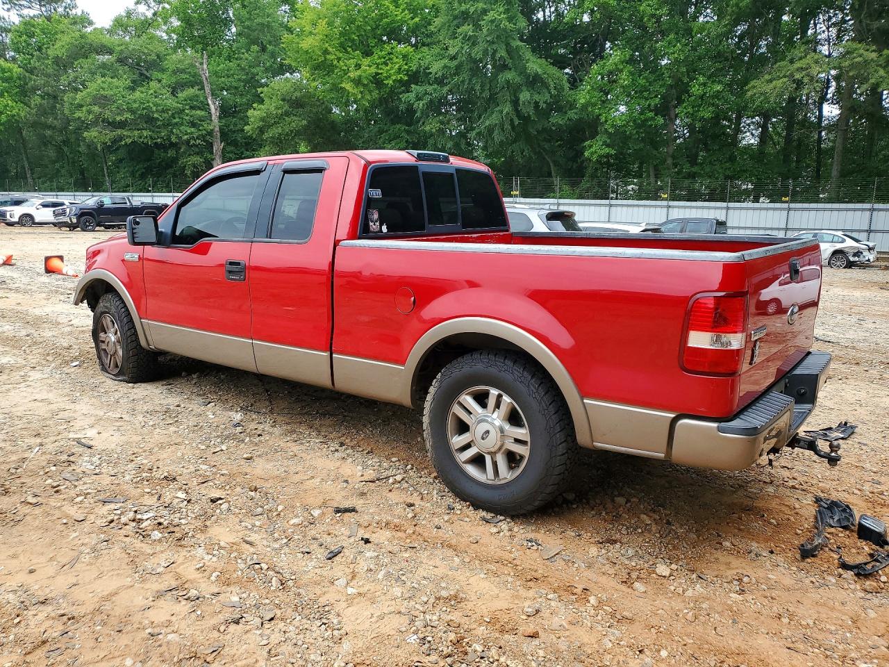 2004 Ford F150 Red vin: 1FTPX125X4KD96263