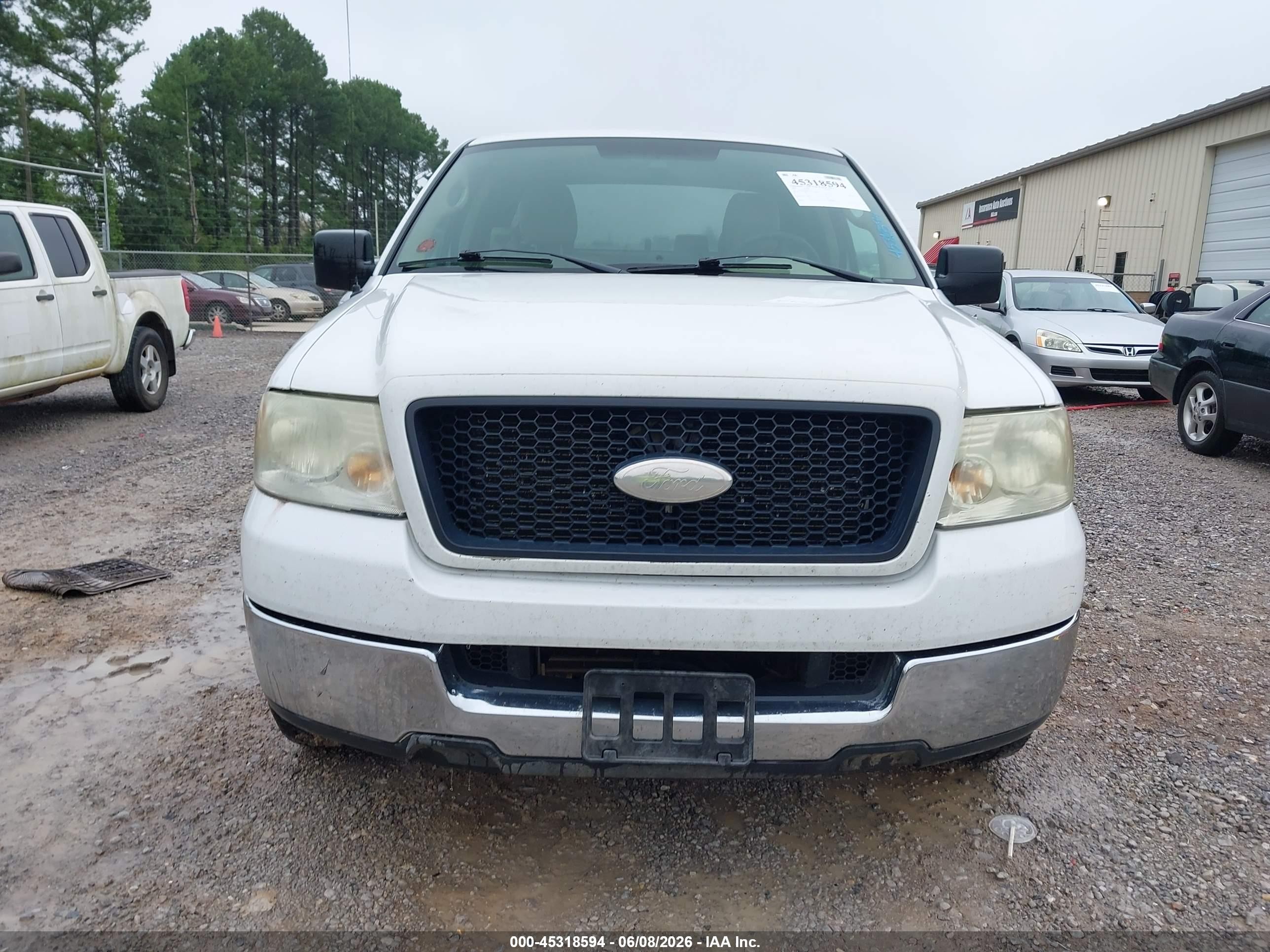 2004 Ford F-150 Lariat/xl/xlt Белый vin: 1FTPX125X4NA91313