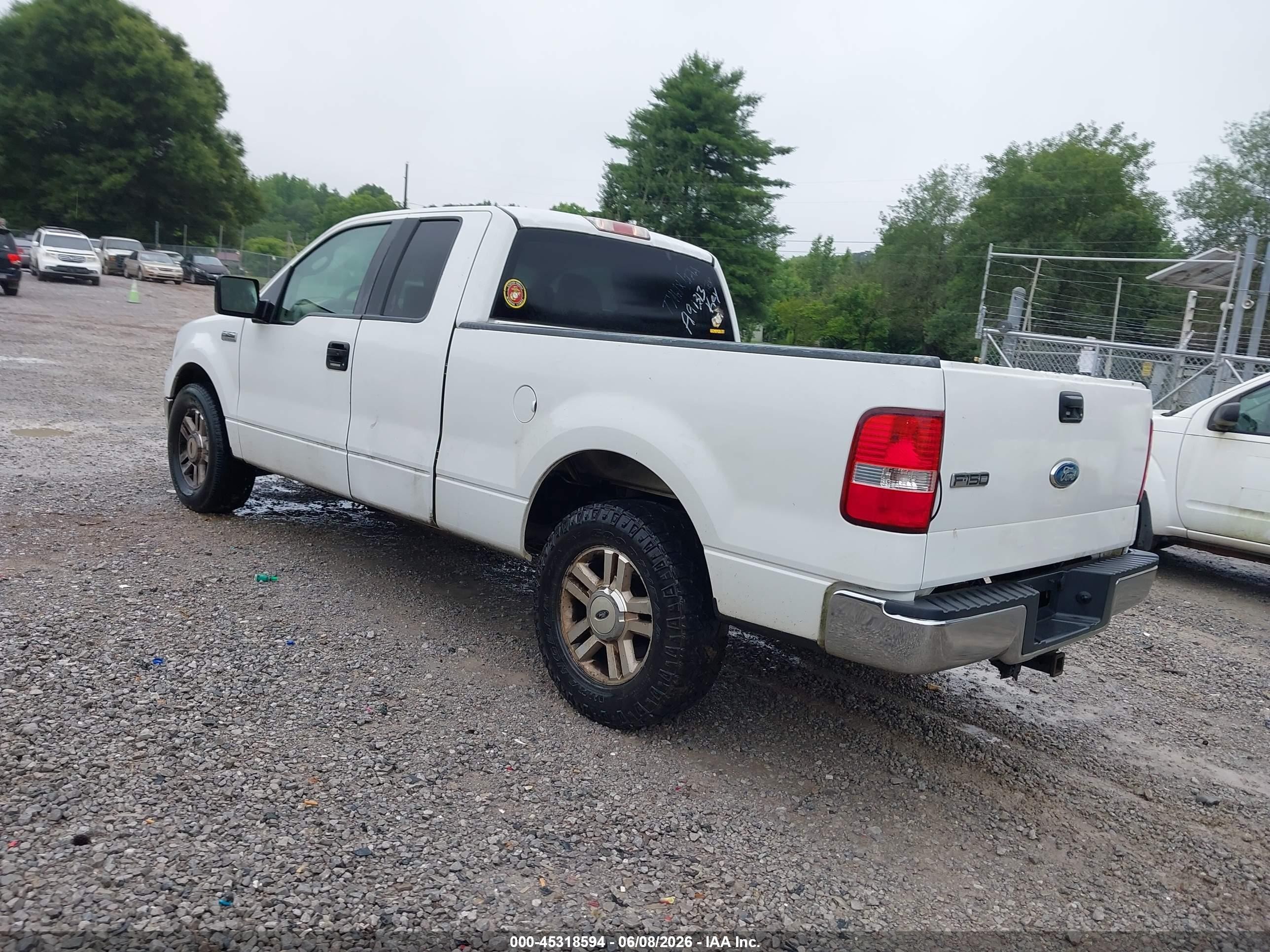 2004 Ford F-150 Lariat/xl/xlt Белый vin: 1FTPX125X4NA91313