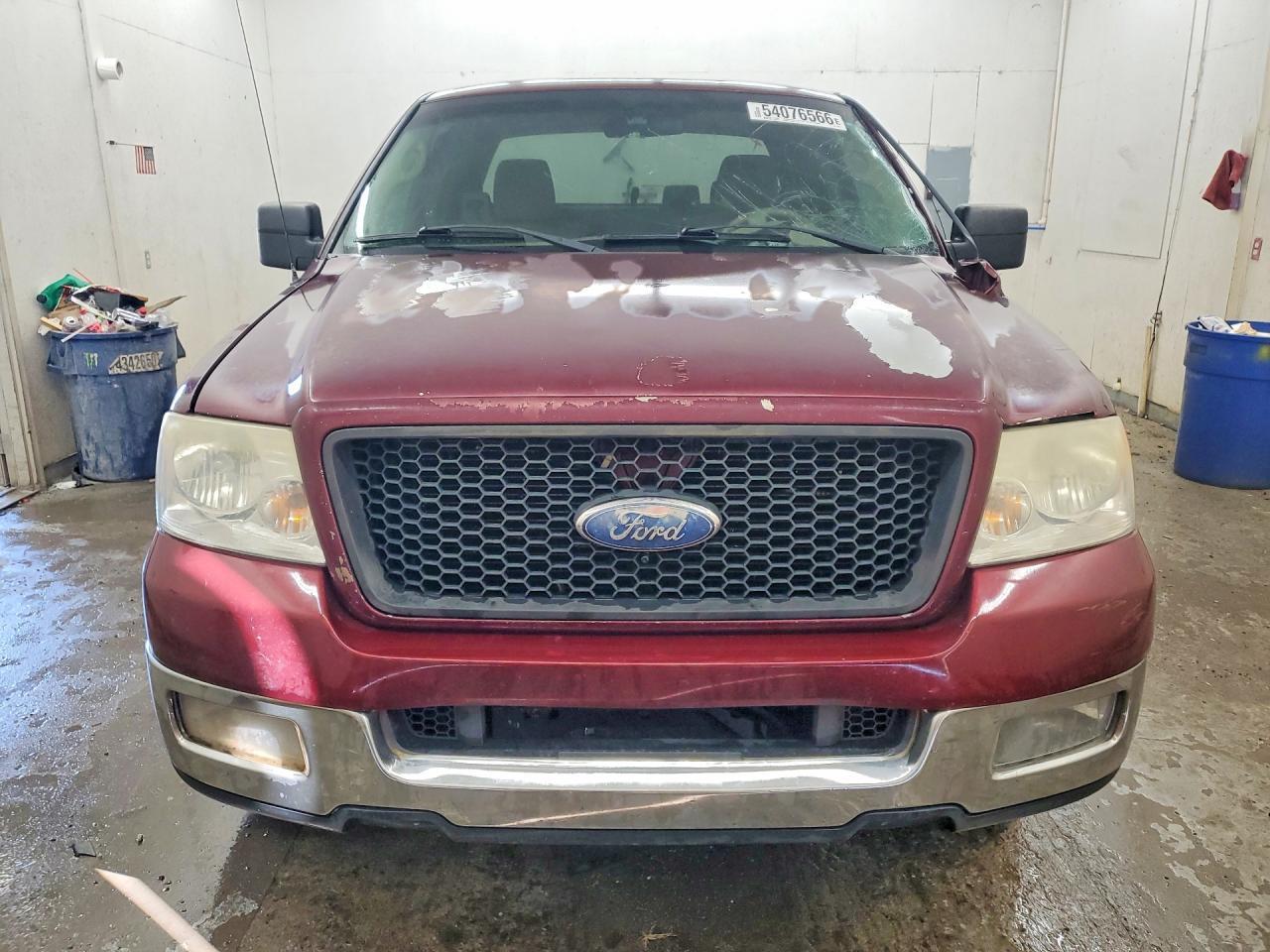 2004 Ford F150 Красный vin: 1FTPX125X4NC51061