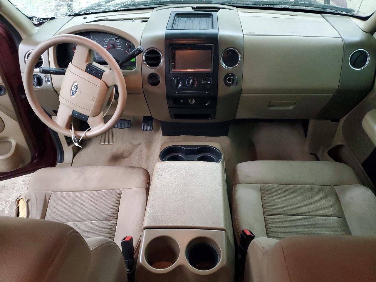 2004 Ford F150 Красный vin: 1FTPX125X4NC51061