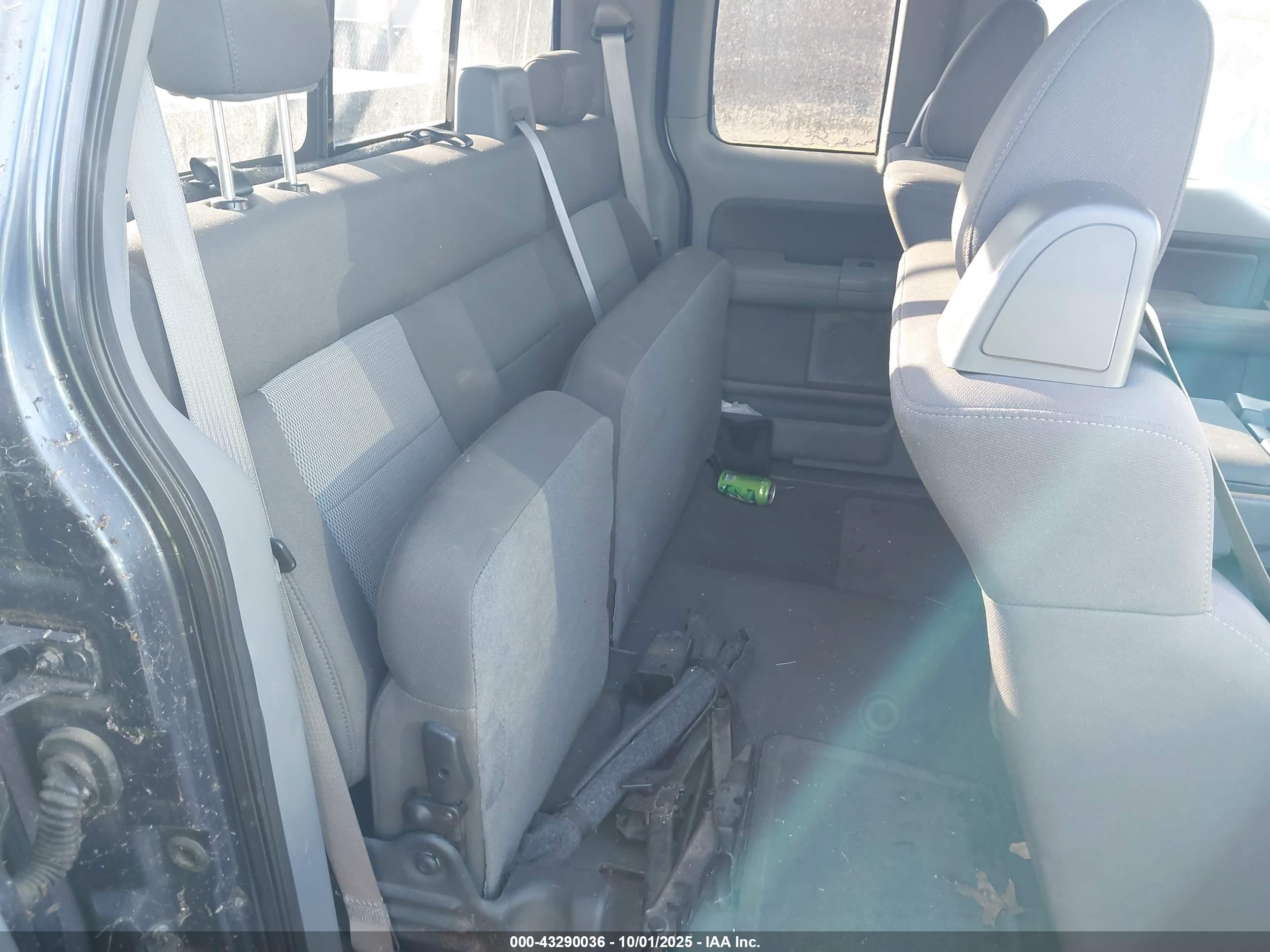 2005 Ford F-150 Lariat/xl/xlt Black vin: 1FTPX125X5FB76289