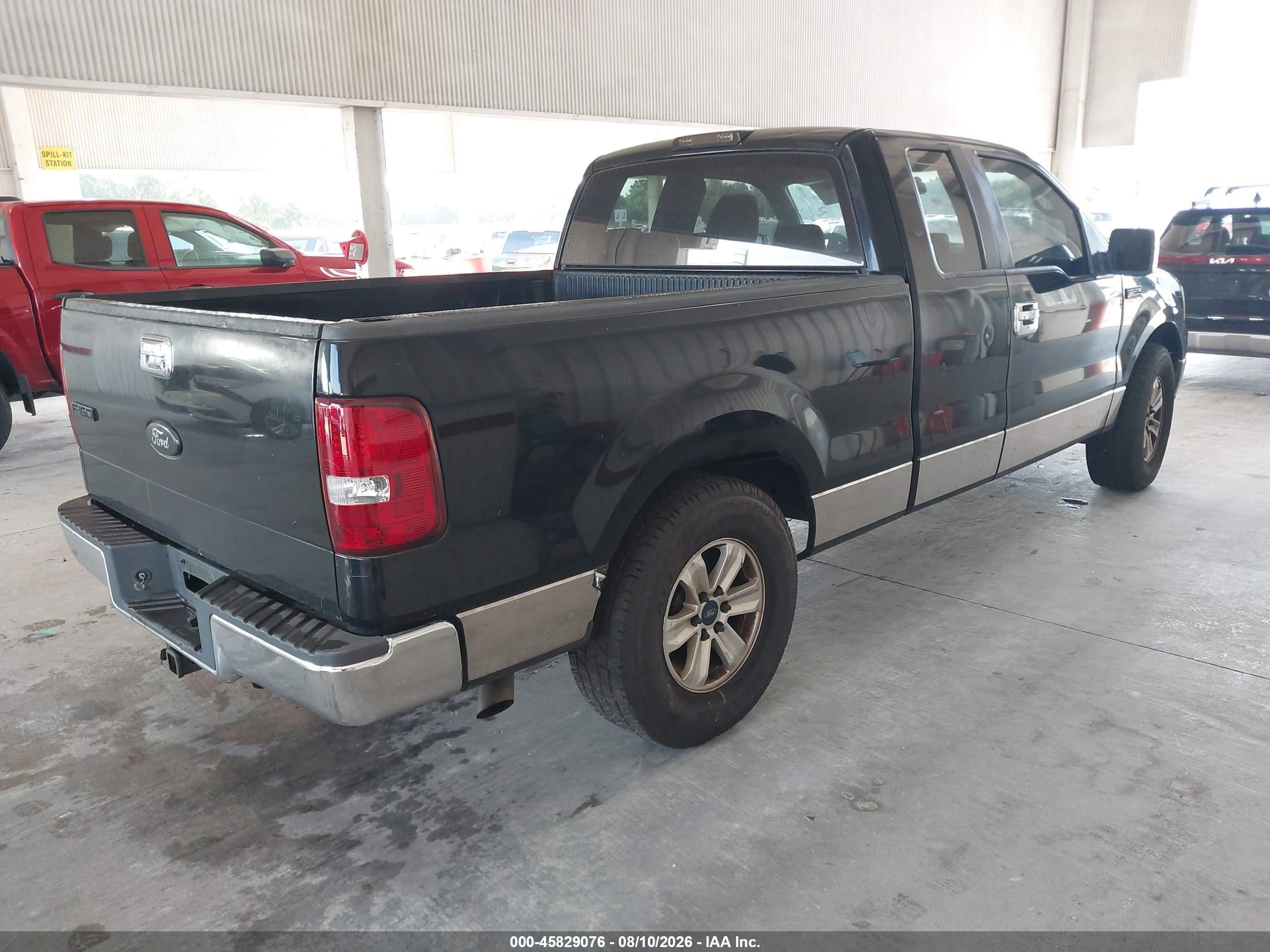 2006 Ford F-150 Lariat/xl/xlt Black vin: 1FTPX125X6FA29472