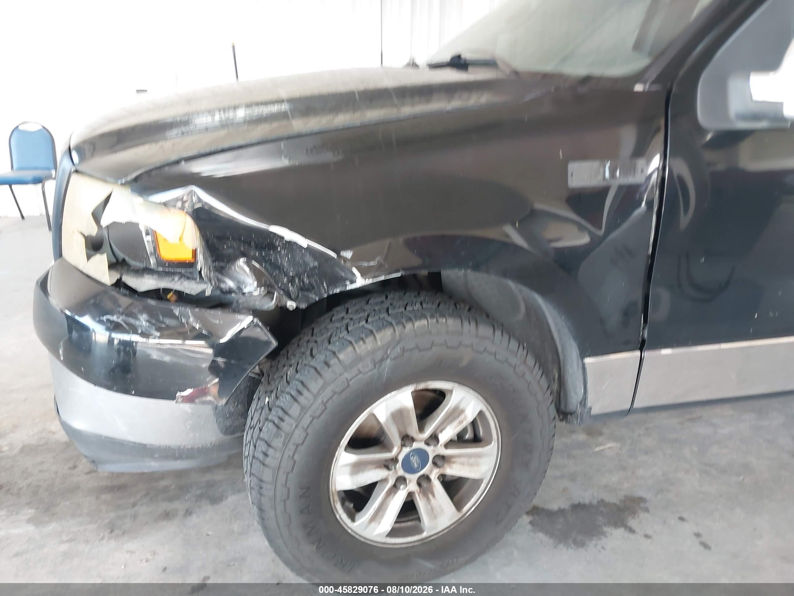 2006 Ford F-150 Lariat/xl/xlt Black vin: 1FTPX125X6FA29472