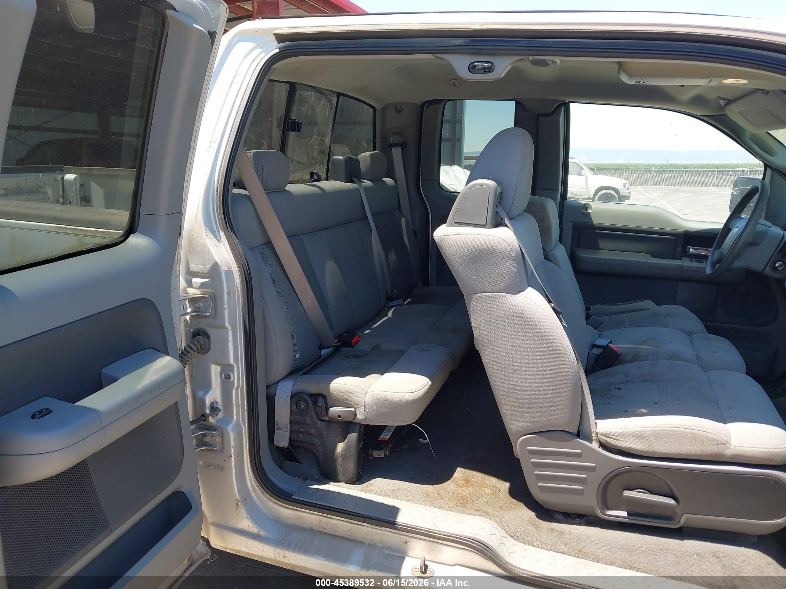 2006 Ford F-150 Lariat/xl/xlt Silver vin: 1FTPX125X6KC32031