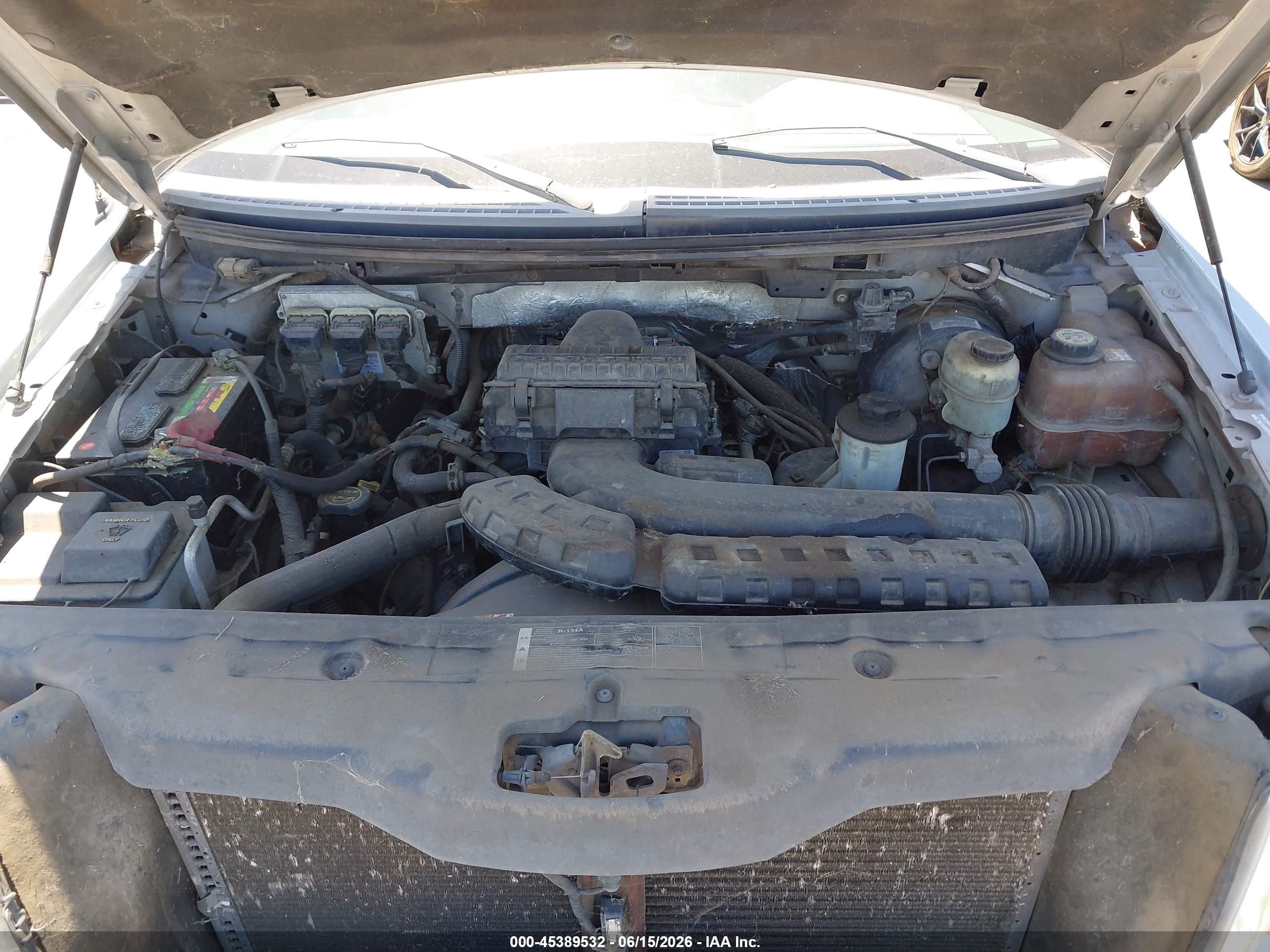 2006 Ford F-150 Lariat/xl/xlt Silver vin: 1FTPX125X6KC32031