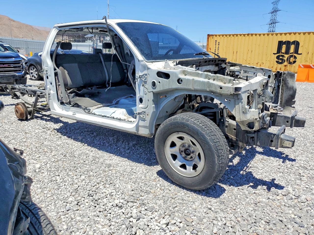 2006 Ford F150 White vin: 1FTPX125X6NA02326