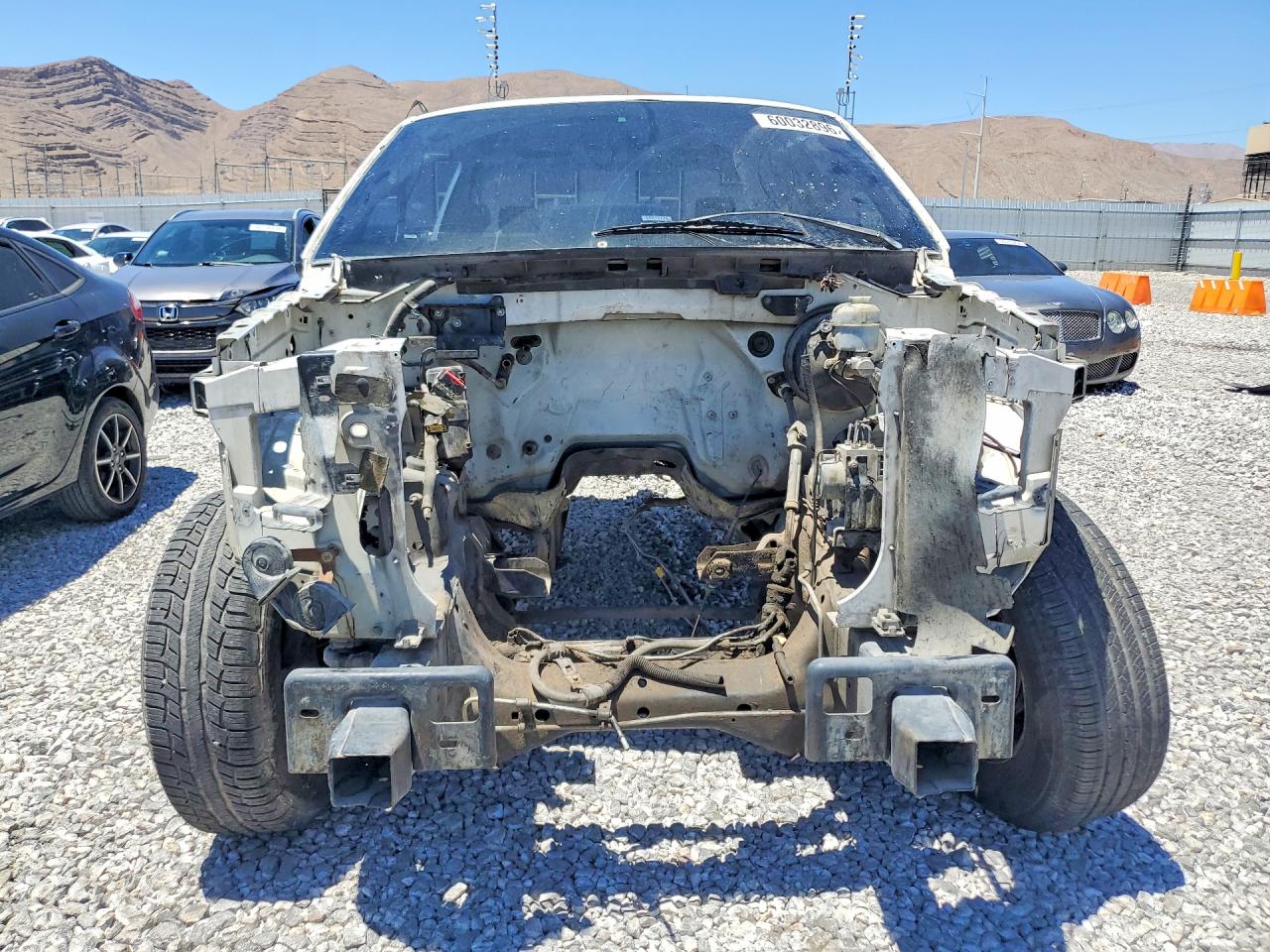 2006 Ford F150 White vin: 1FTPX125X6NA02326
