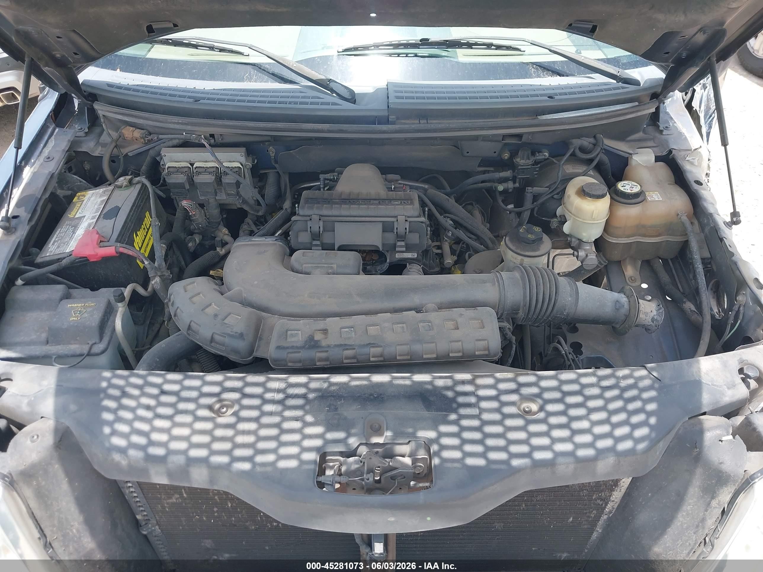 2006 Ford F-150 Lariat/xl/xlt Blue vin: 1FTPX125X6NA22205