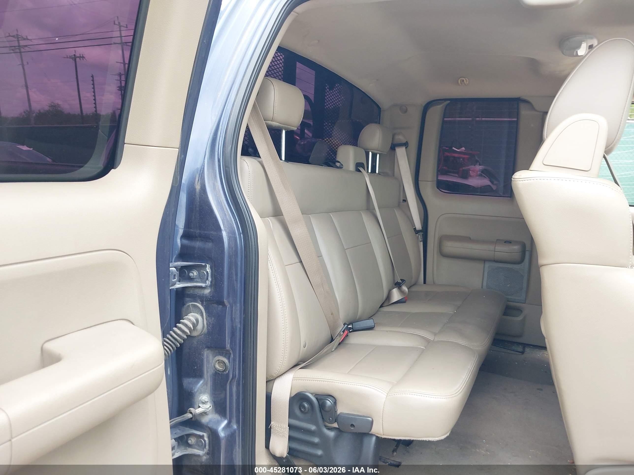 2006 Ford F-150 Lariat/xl/xlt Blue vin: 1FTPX125X6NA22205