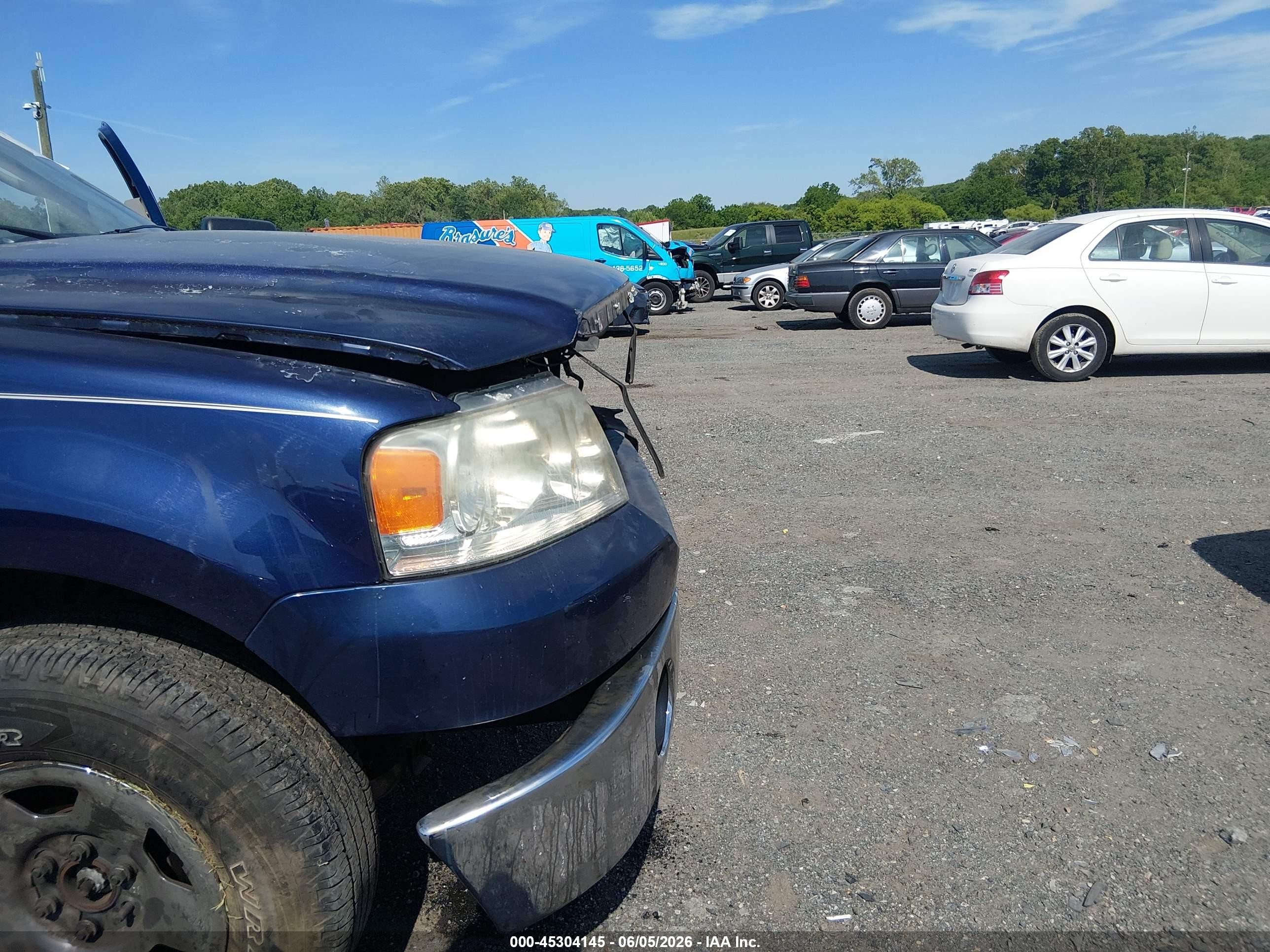 2007 Ford F-150 Lariat/stx/xl/xlt Blue vin: 1FTPX12V07FB79978