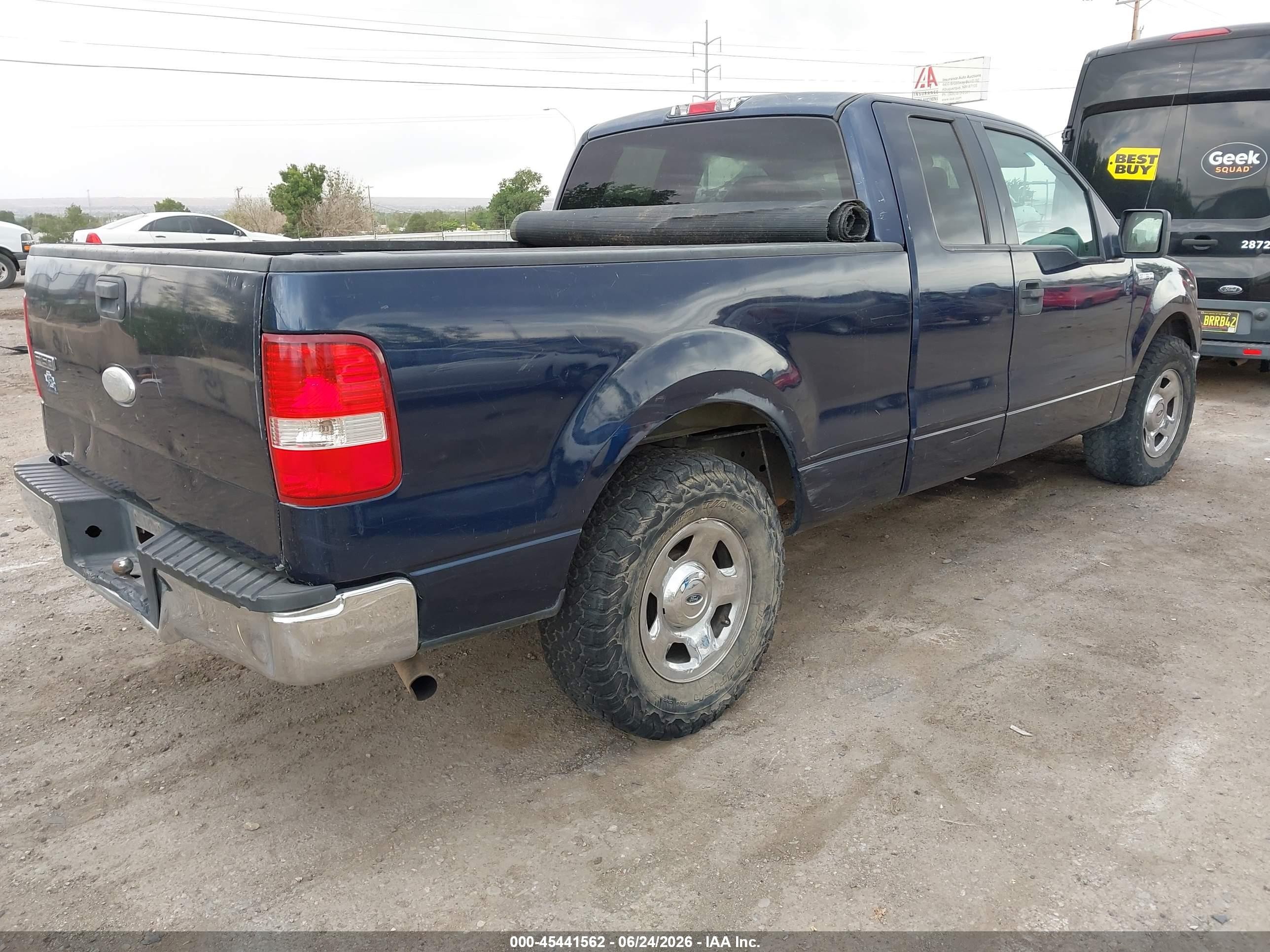 2006 Ford F-150 Lariat/xl/xlt Blue vin: 1FTPX12V16NB50963
