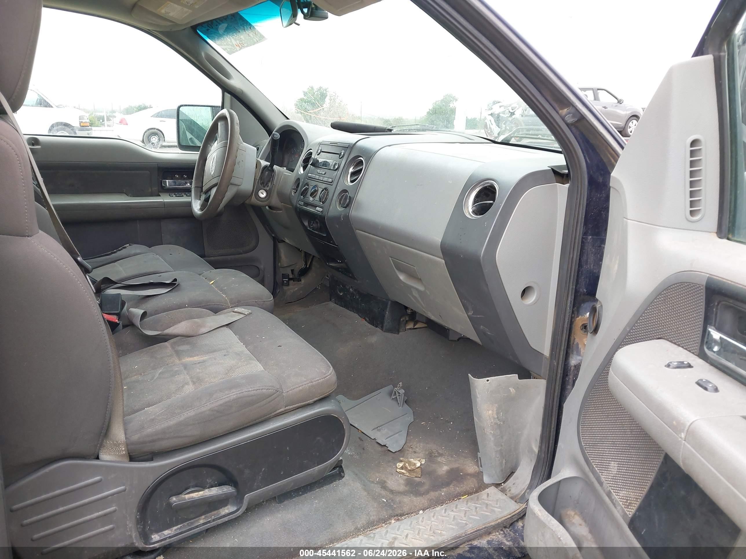 2006 Ford F-150 Lariat/xl/xlt Blue vin: 1FTPX12V16NB50963