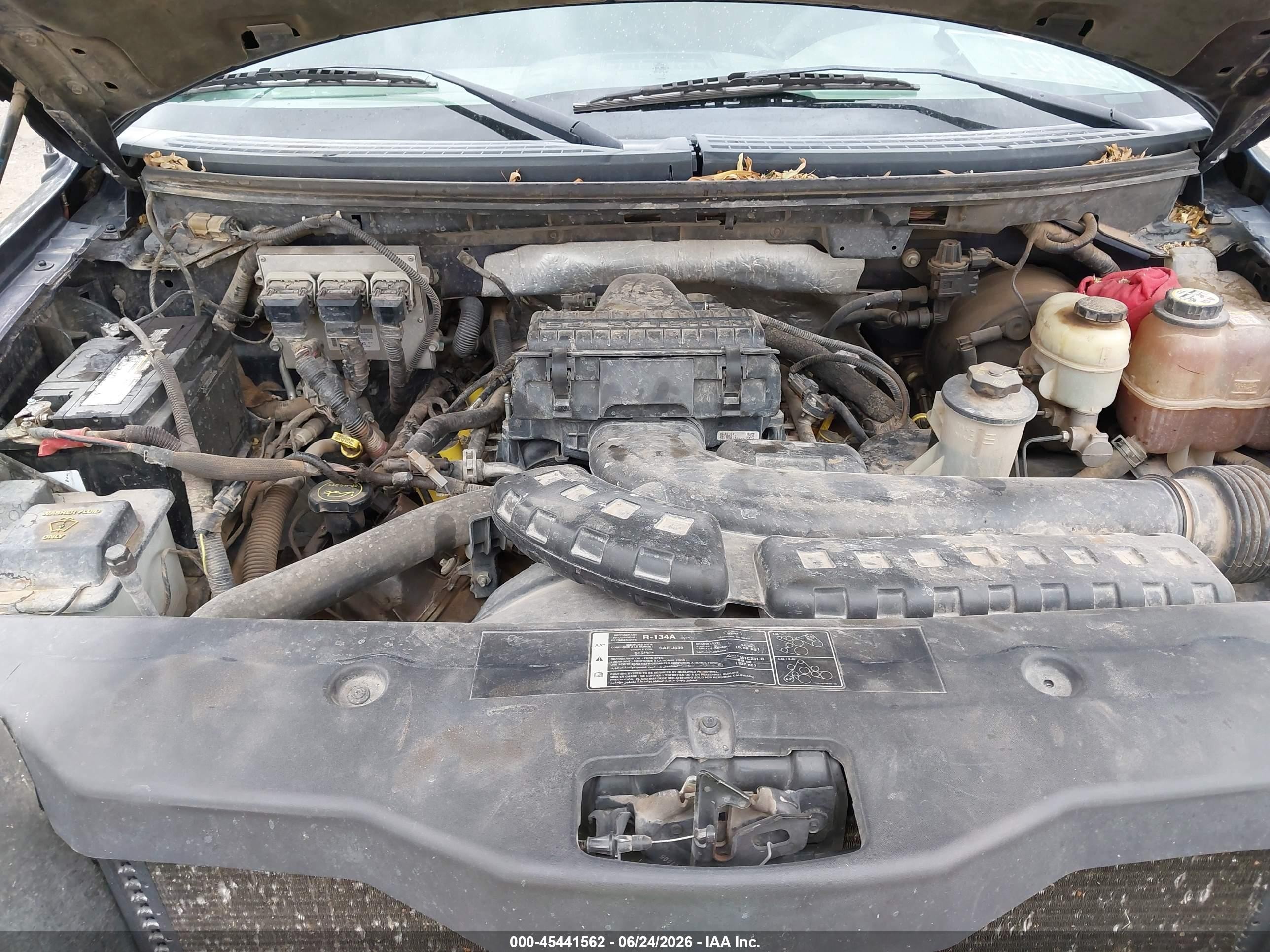 2006 Ford F-150 Lariat/xl/xlt Blue vin: 1FTPX12V16NB50963