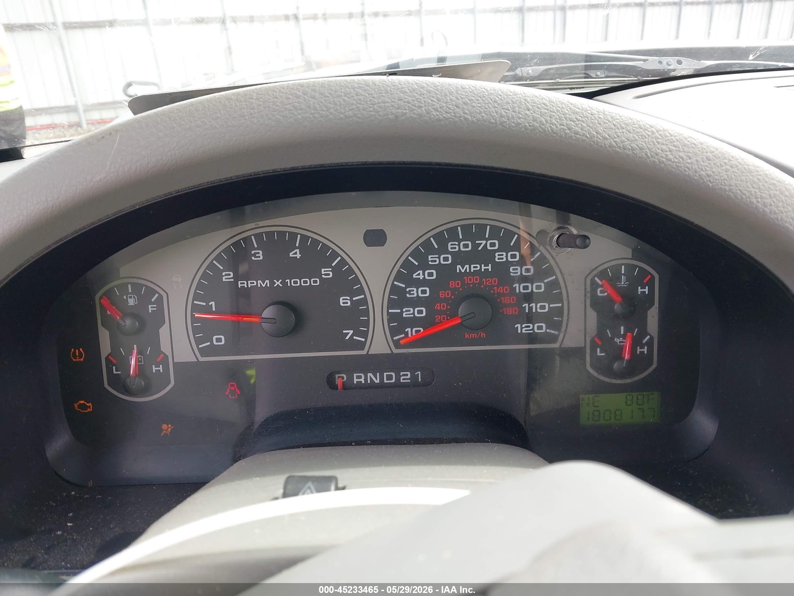 2008 Ford F-150 Lariat/xl/xlt Brown vin: 1FTPX12V18KC76776