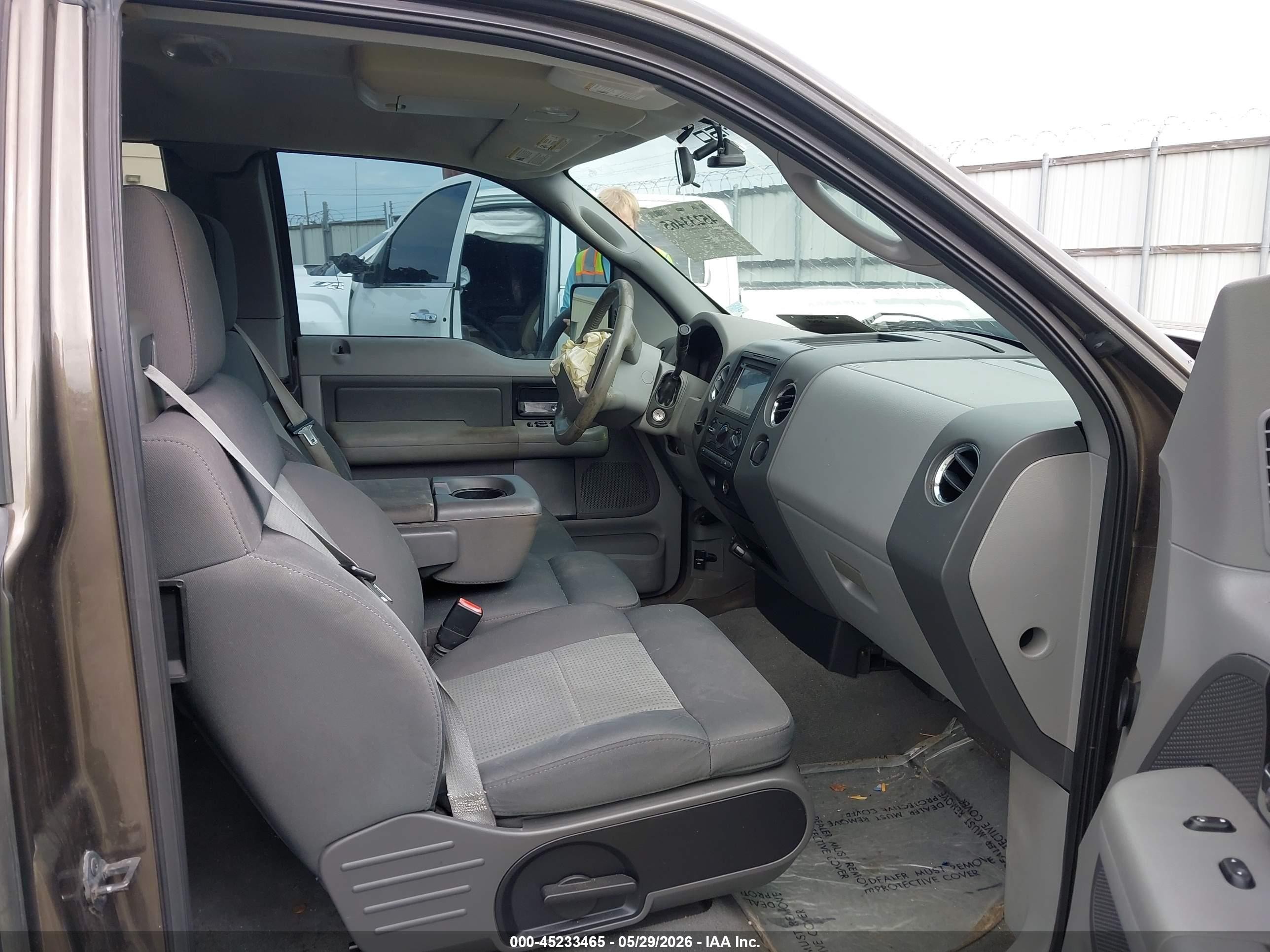 2008 Ford F-150 Lariat/xl/xlt Brown vin: 1FTPX12V18KC76776
