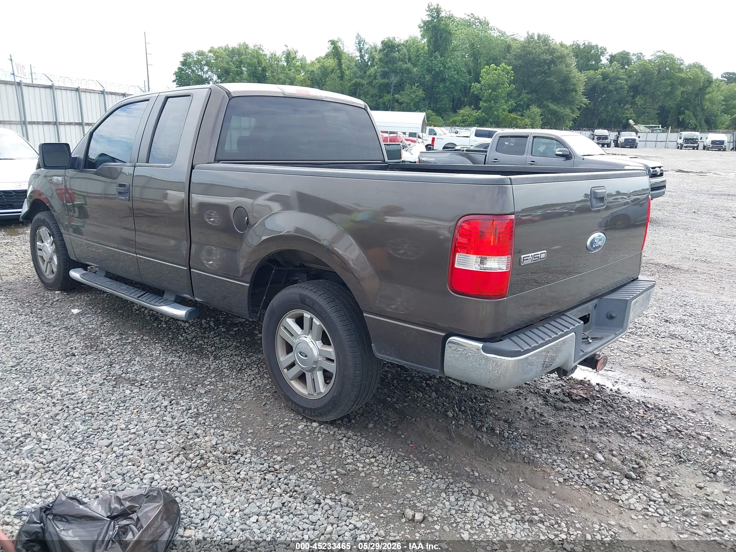 2008 Ford F-150 Lariat/xl/xlt Brown vin: 1FTPX12V18KC76776