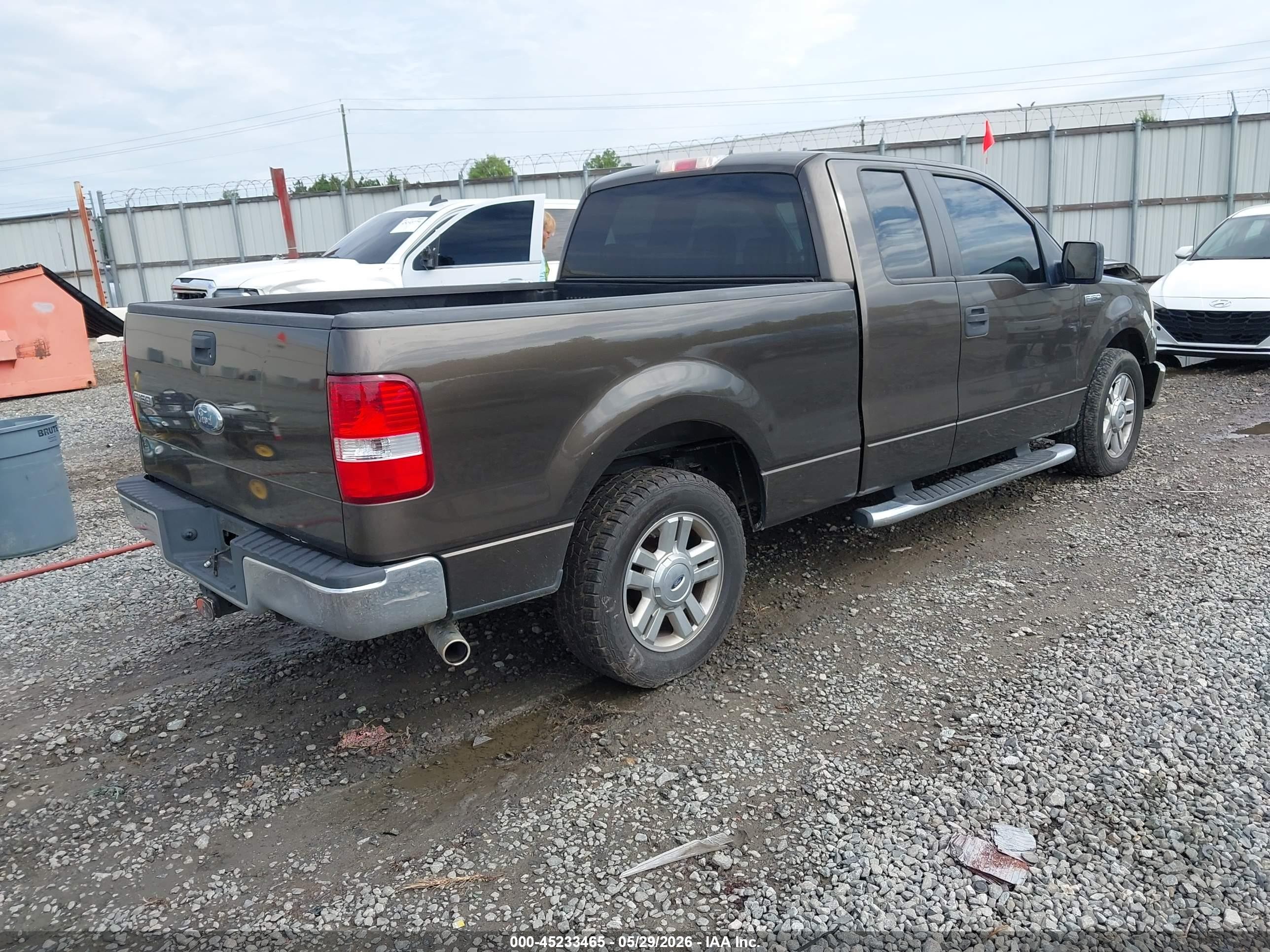 2008 Ford F-150 Lariat/xl/xlt Brown vin: 1FTPX12V18KC76776
