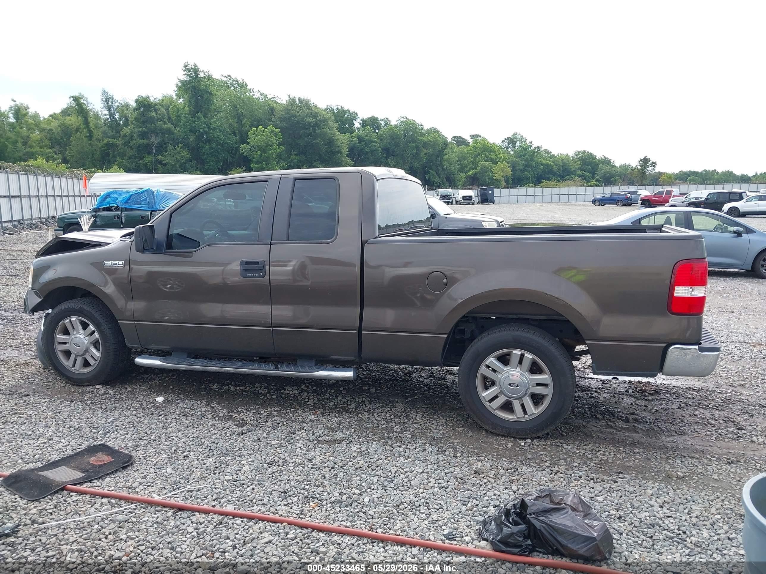 2008 Ford F-150 Lariat/xl/xlt Brown vin: 1FTPX12V18KC76776