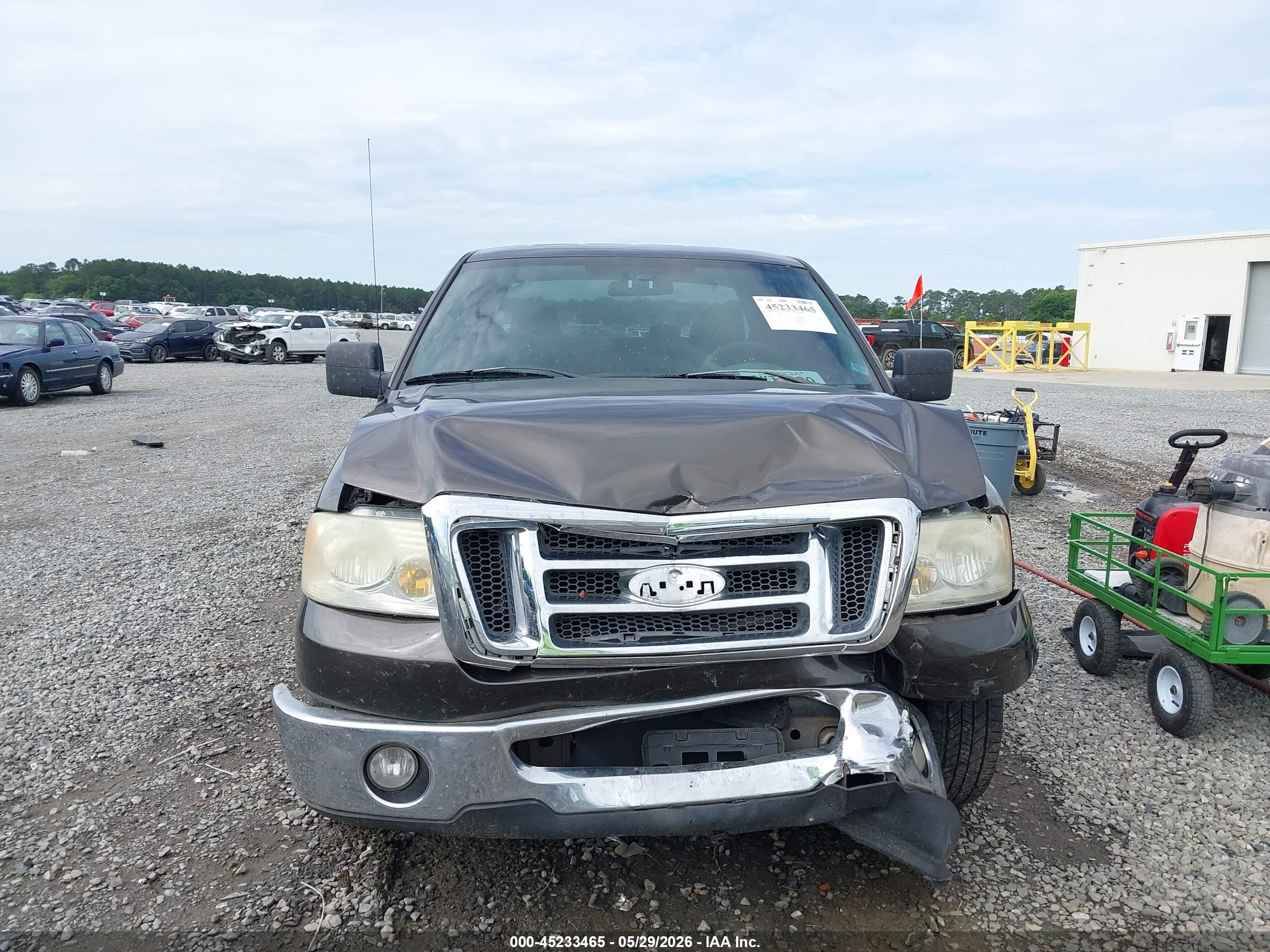 2008 Ford F-150 Lariat/xl/xlt Brown vin: 1FTPX12V18KC76776