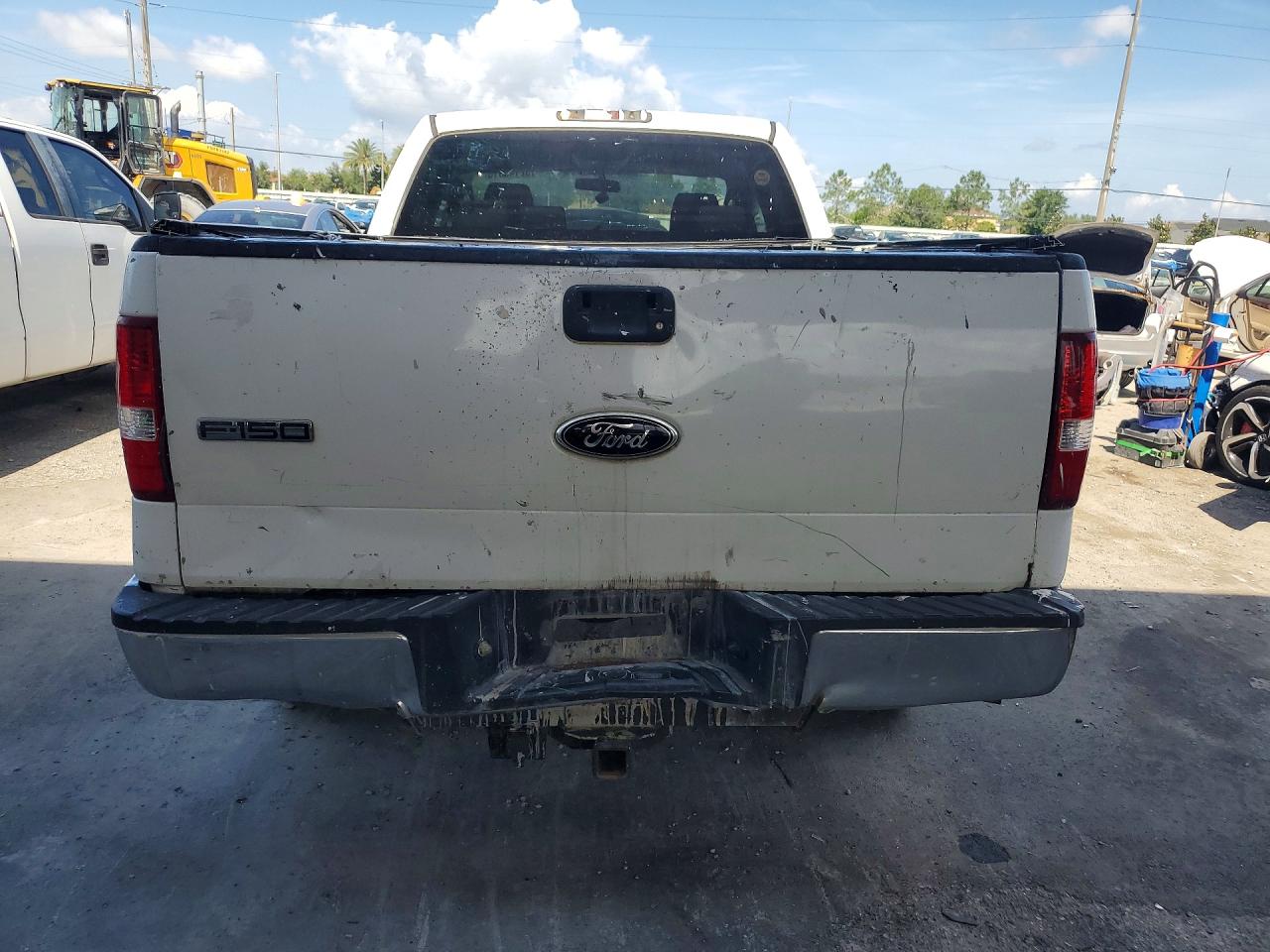 2006 Ford F150 White vin: 1FTPX12V26NA94337