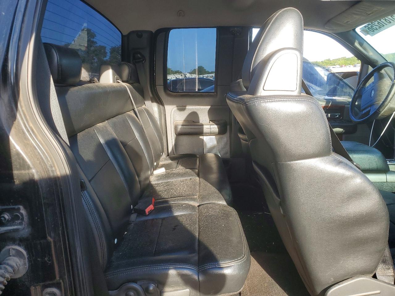 2007 Ford F150 Black vin: 1FTPX12V27NA21437