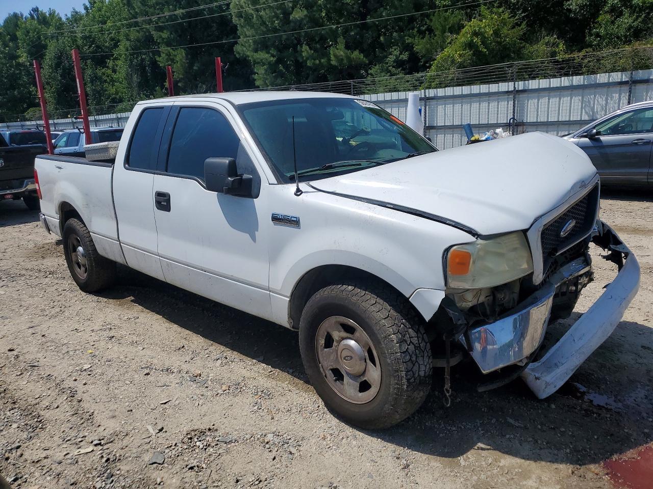2006 Ford F150 White vin: 1FTPX12V36FB81285