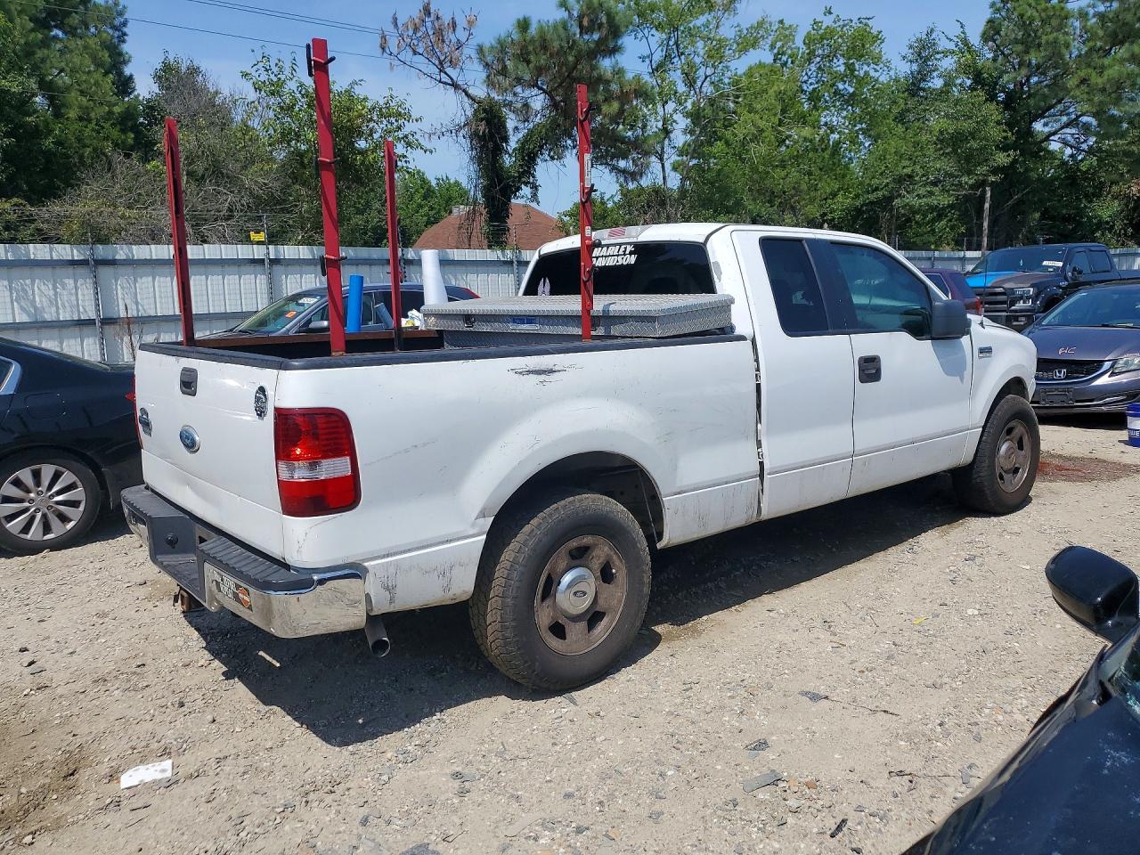 2006 Ford F150 White vin: 1FTPX12V36FB81285