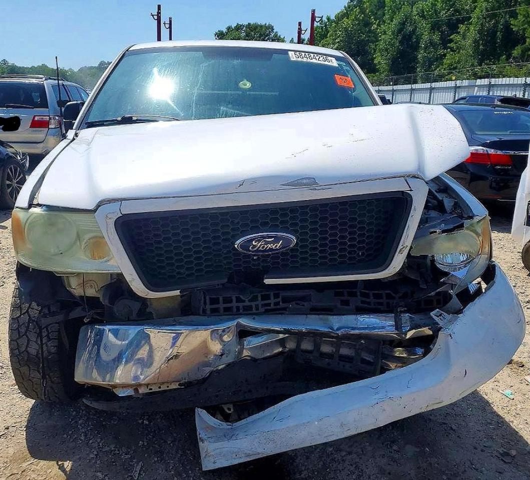 2006 Ford F150 White vin: 1FTPX12V36FB81285