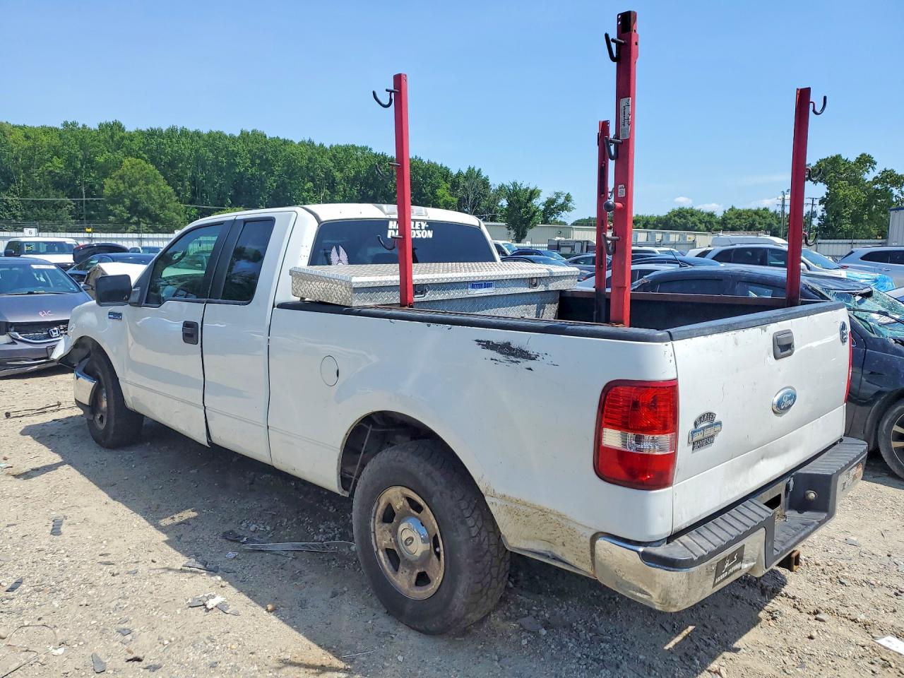 2006 Ford F150 White vin: 1FTPX12V36FB81285