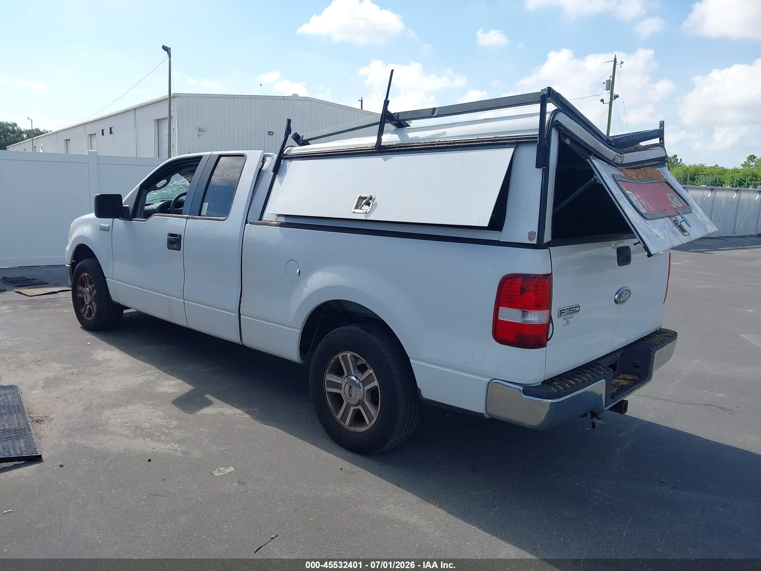2006 Ford F-150 Lariat/xl/xlt White vin: 1FTPX12V36NB70163