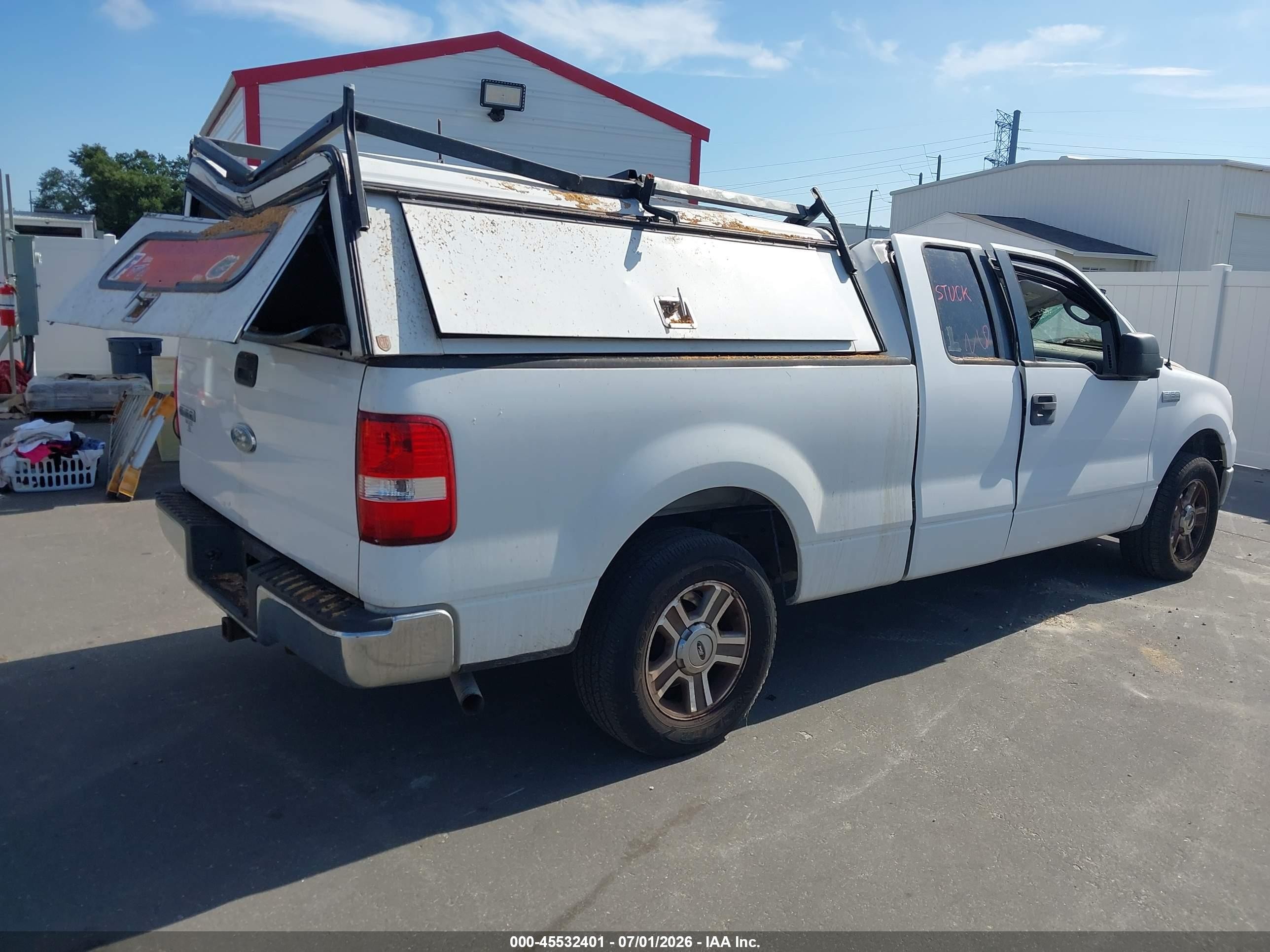 2006 Ford F-150 Lariat/xl/xlt White vin: 1FTPX12V36NB70163