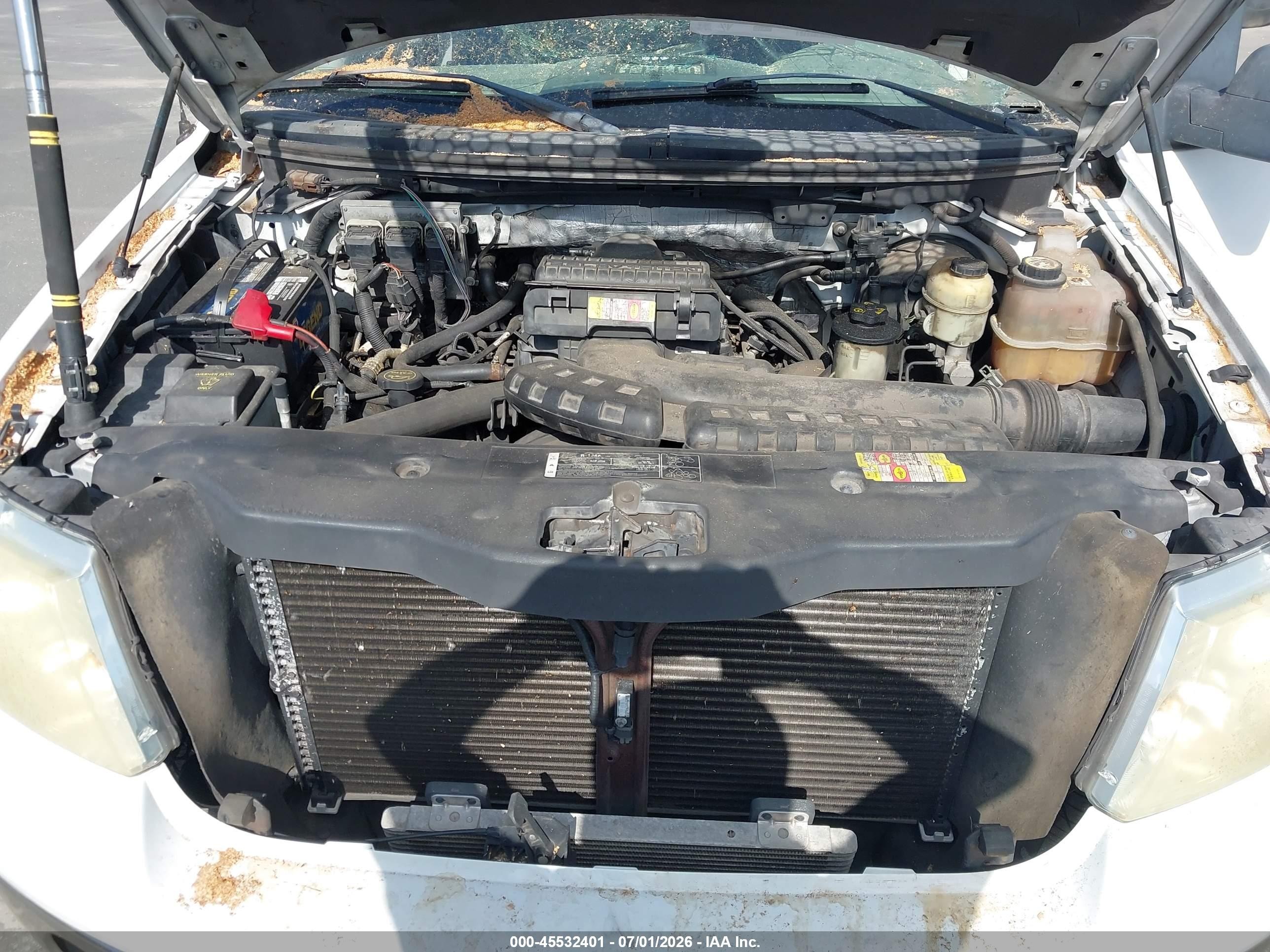 2006 Ford F-150 Lariat/xl/xlt White vin: 1FTPX12V36NB70163