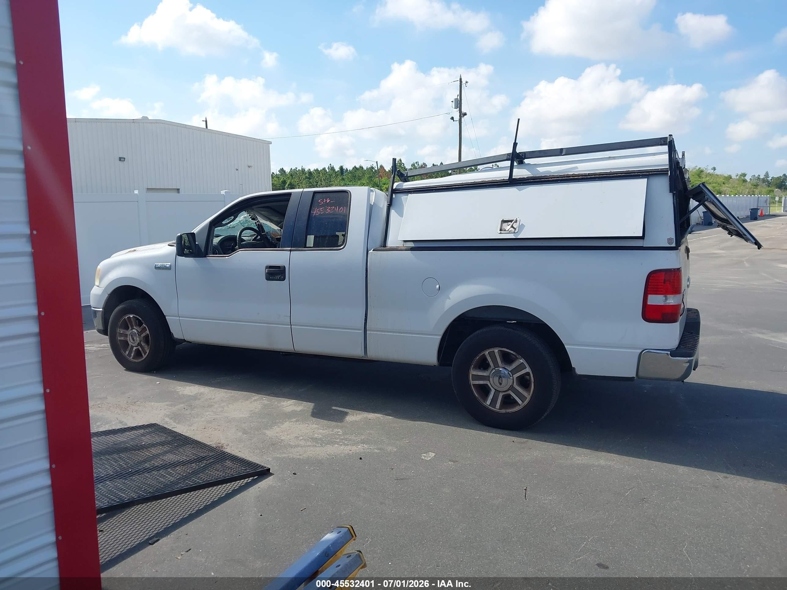 2006 Ford F-150 Lariat/xl/xlt White vin: 1FTPX12V36NB70163
