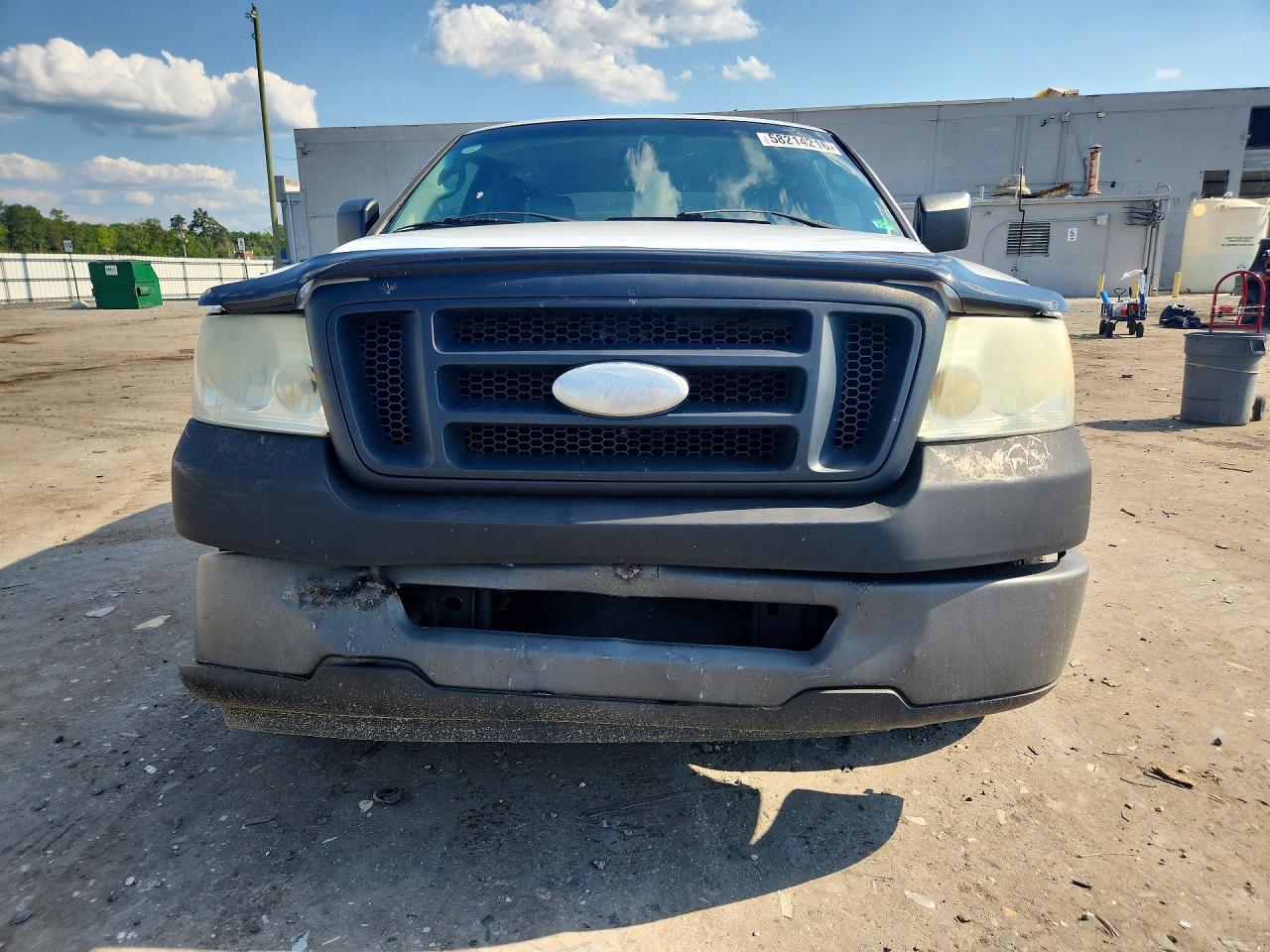 2007 Ford F150 White vin: 1FTPX12V37FB64116