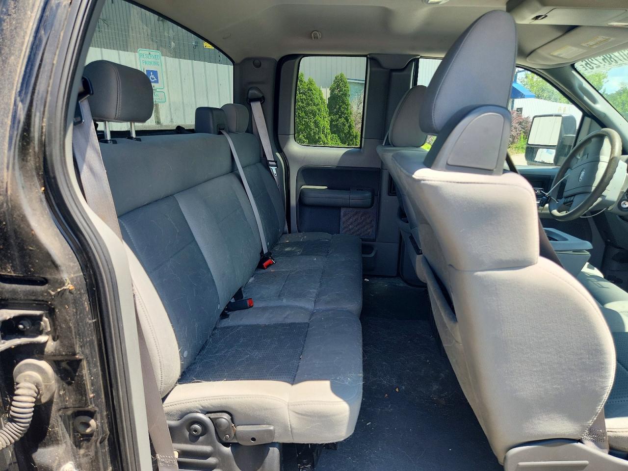 2008 Ford F150 Black vin: 1FTPX12V38FA71596