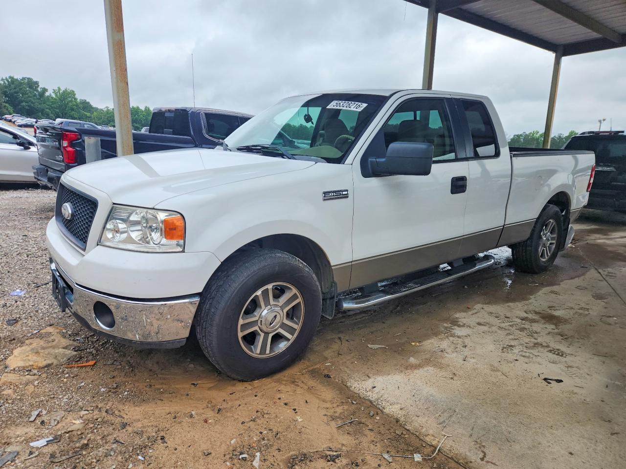 2006 Ford F150 White vin: 1FTPX12V46FB81960